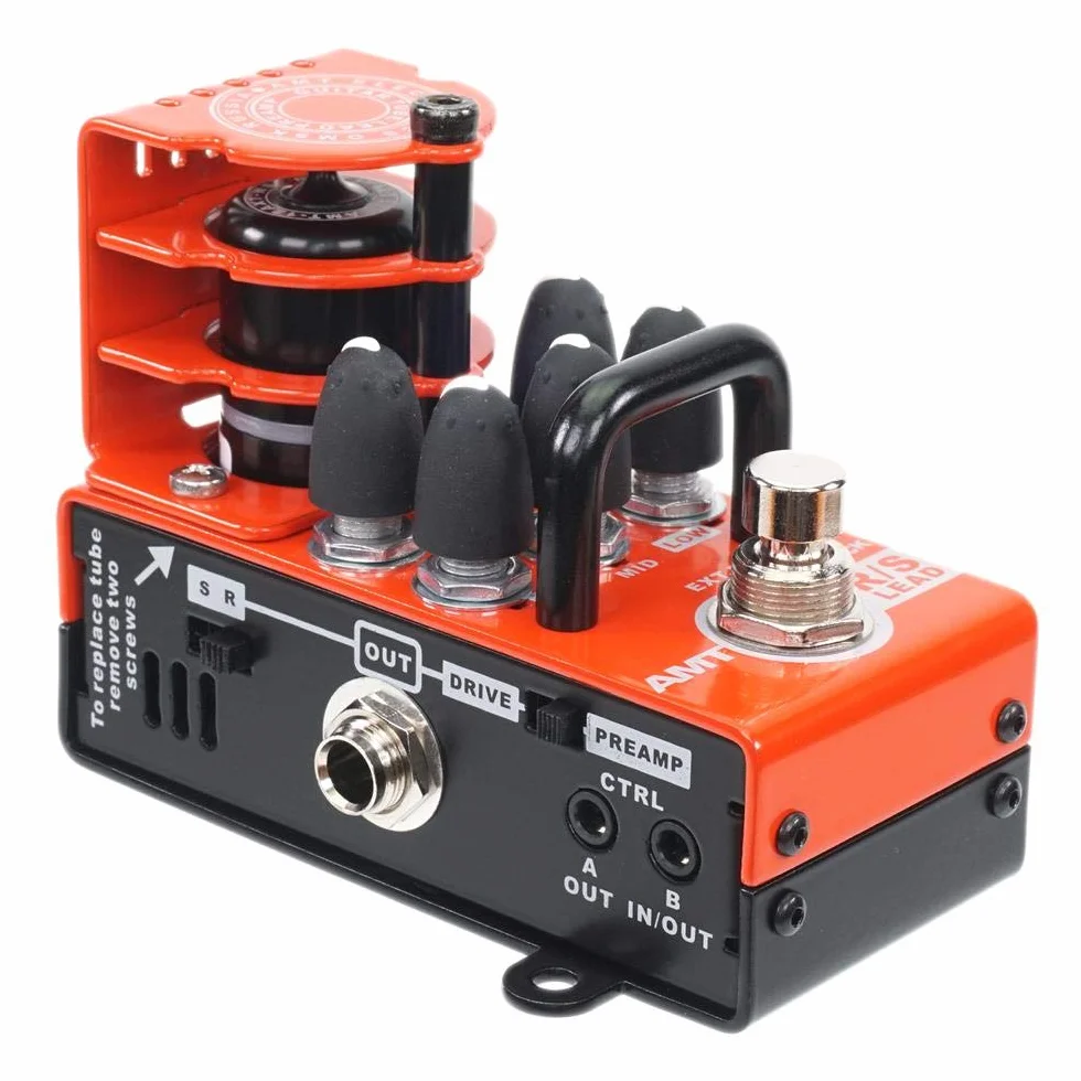 AMT Bricks R/S-Lead - Preamplificador de guitarra tubular de 1 canal (Mesa/Soldano Emulate)
