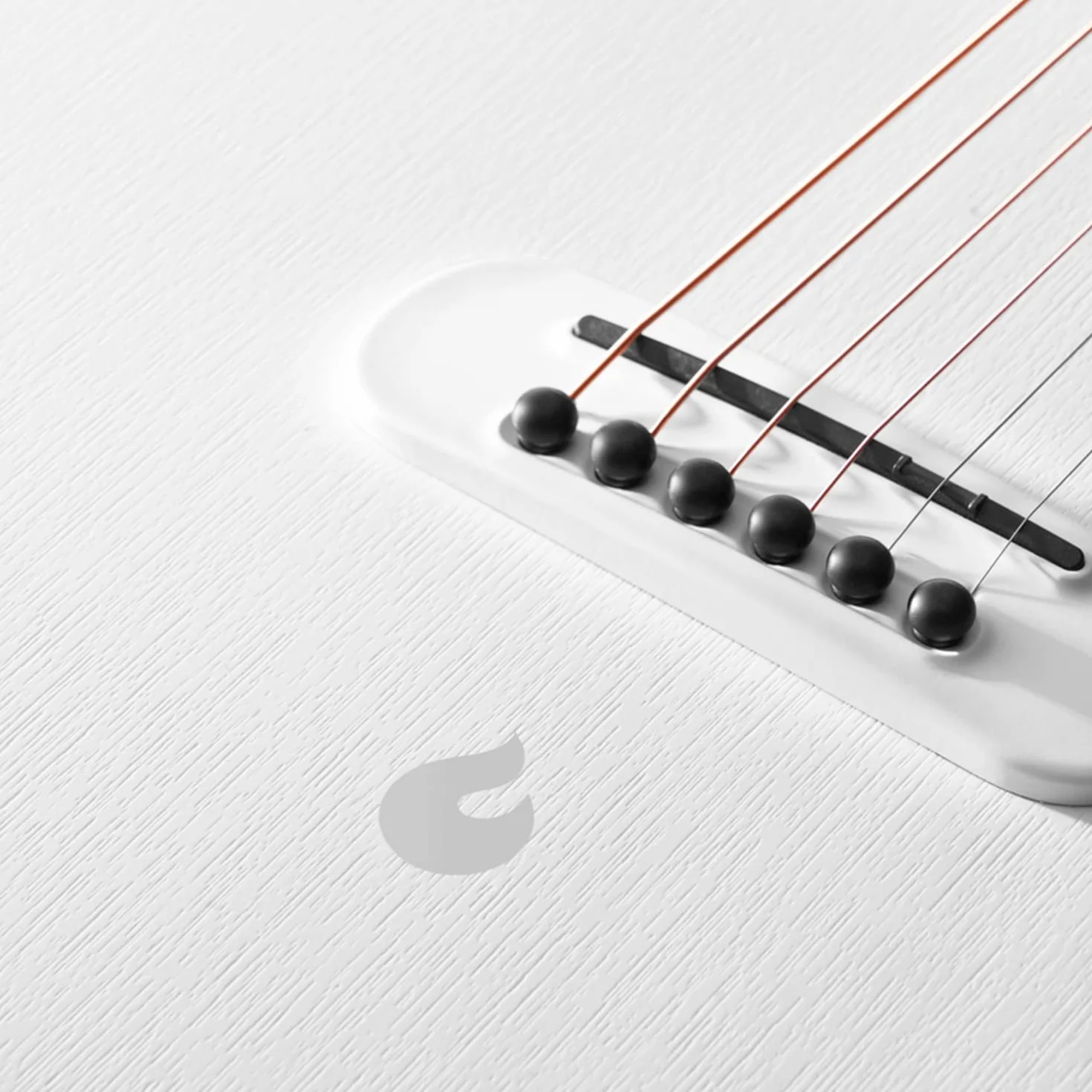 BLUE LAVA Original Guitarra electroacústica para diestros de 36 pulgadas