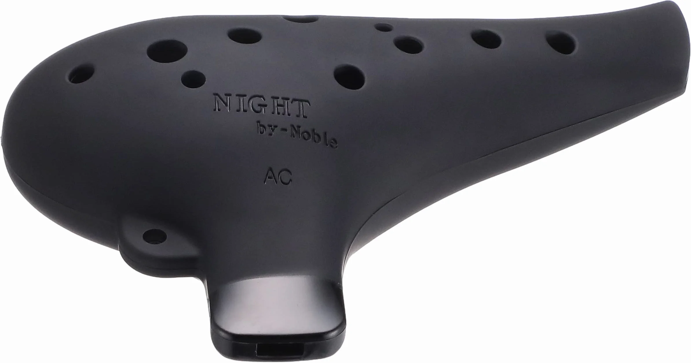 Night By Noble AC - Ocarina de plástico negro