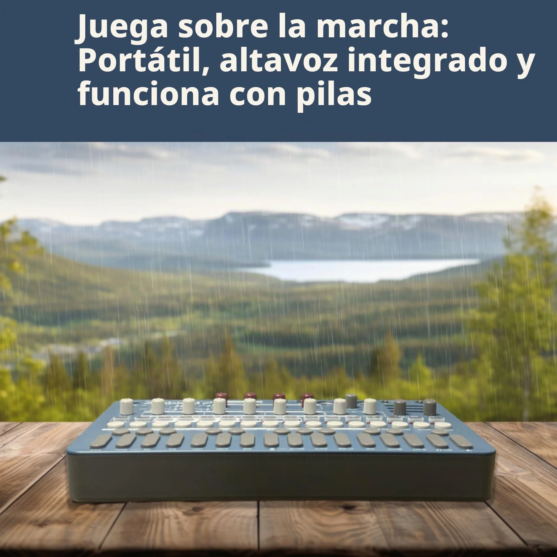 Sonicware Liven Ambient Ø [Sintetizador de paisaje sonoro] Generador inmersivo, 4 capas de tono y textura: dron, almohadilla, atmosférico, ruido, retardo y reverberación
