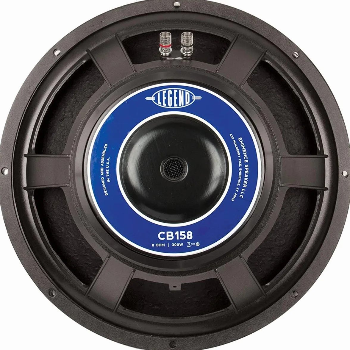 Eminence Legend 1058 - Altavoz de Guitarra de 10 Pulgadas, 75 vatios a 8 ohmios, Color Negro