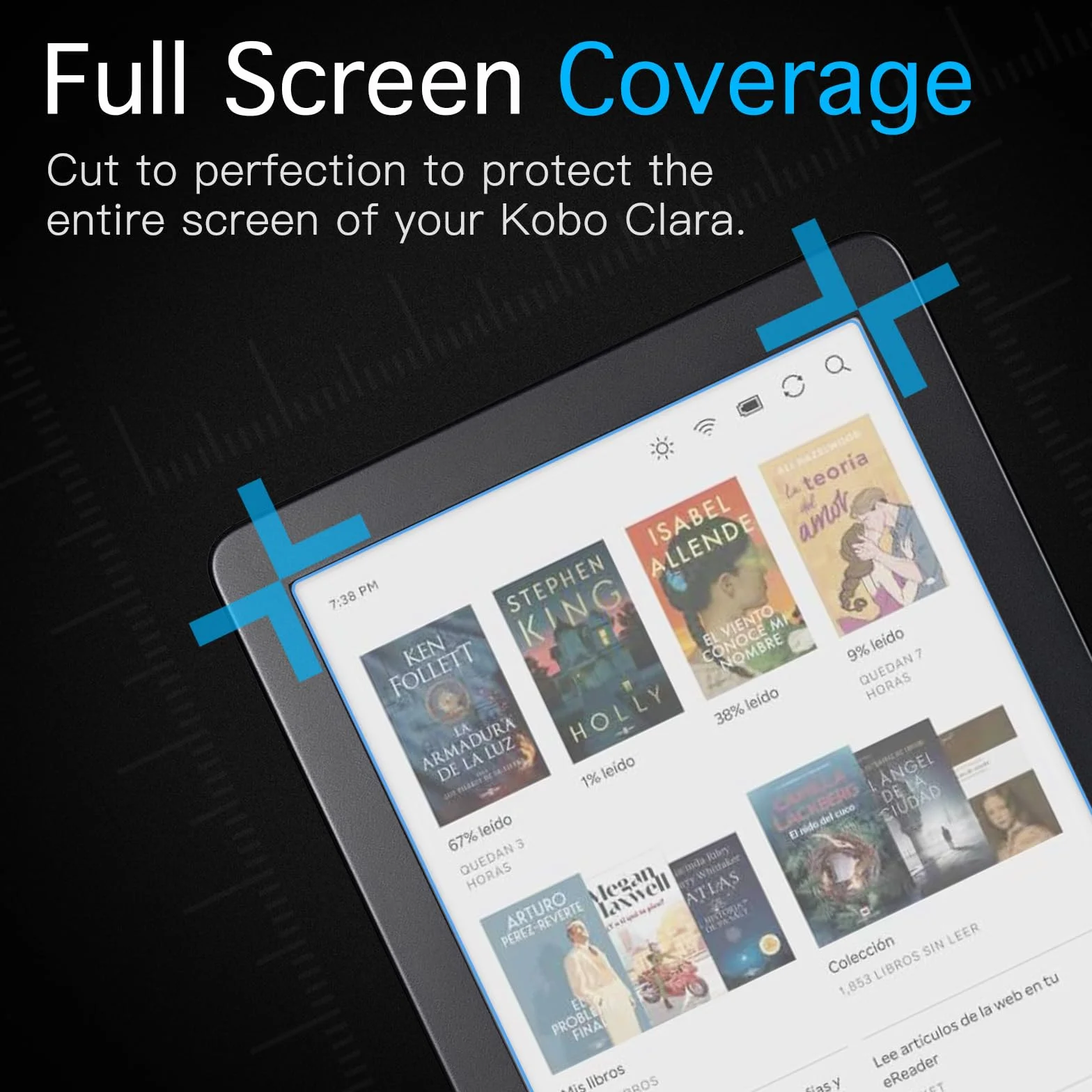 MoKo Protectores Pantalla Antirreflejos para Kobo Clara Colour/Clara BW 6 Pouces 2024/2025, Película Protectora Mate PET