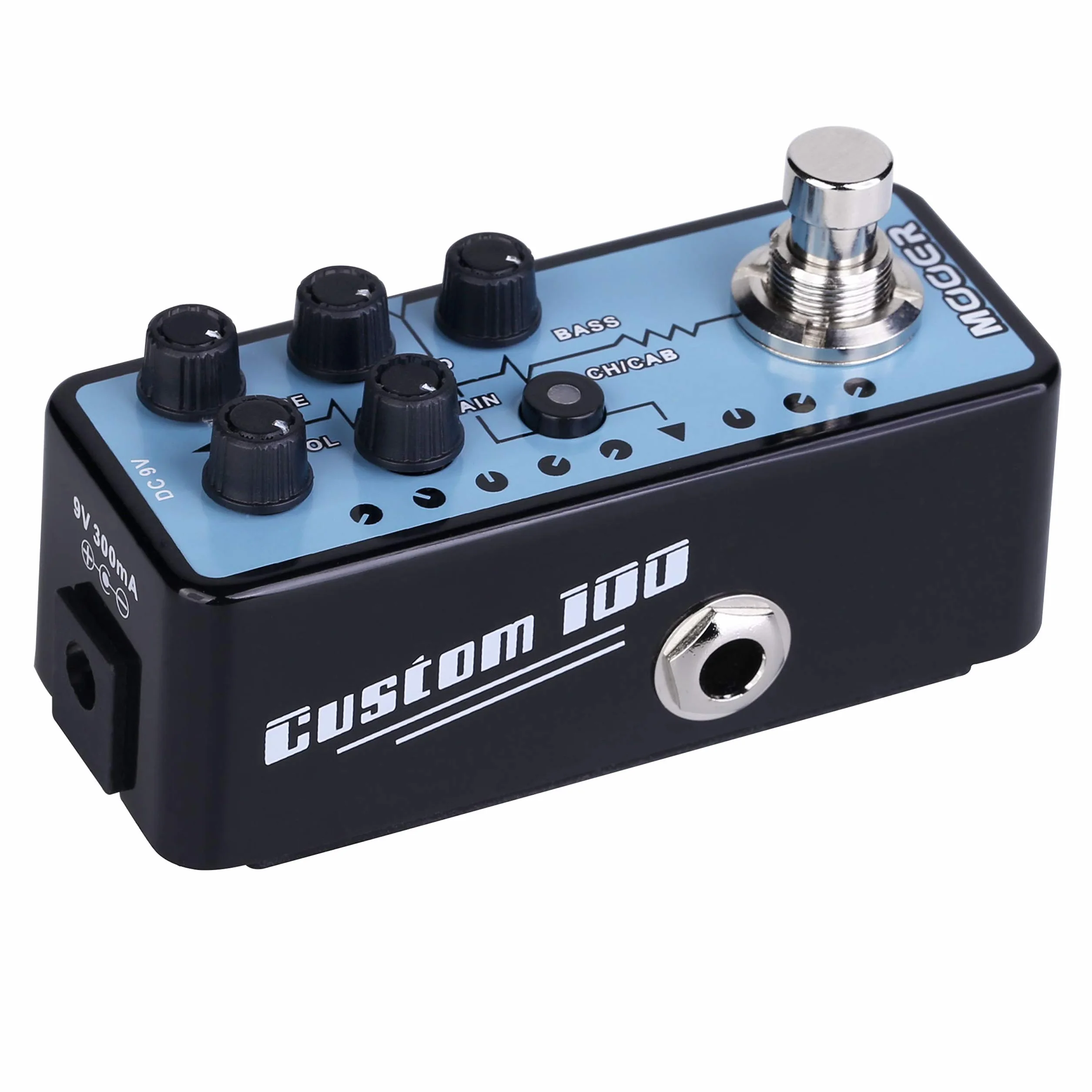 Mooer Micro Preamplificador 18 Custom 100