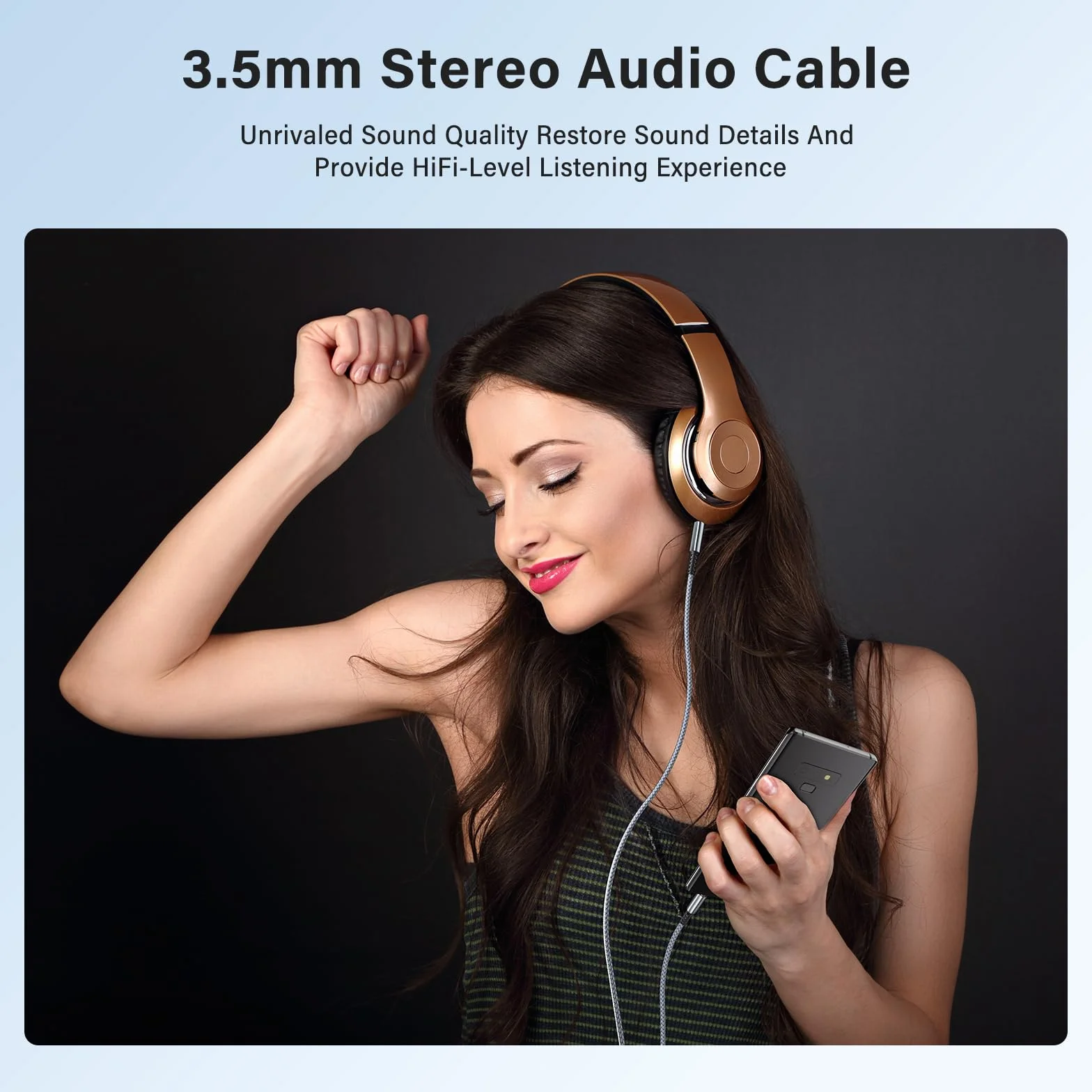 Cable Jack 3.5 Macho Macho,Cable Jack 3,5mm A Jack EstéReo jack cable 3,5 [1,2 M] jack cable Trenzado De Nailon Para Radio De Coche,Auriculares,Pc,TeléFono MóVil,Sistema EstéReo,Tableta,Mp3/Mp4 Gris
