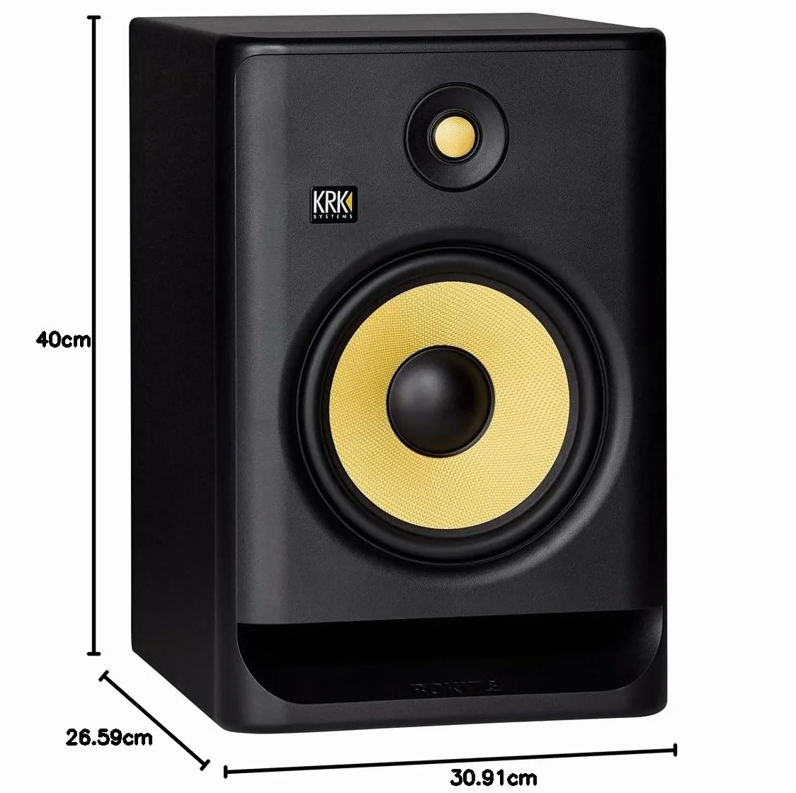 KRK Systems Rokit RP8 G4 - Altavoz activo para monitor (20,32 cm, 8", 200 W, 1 unidad)