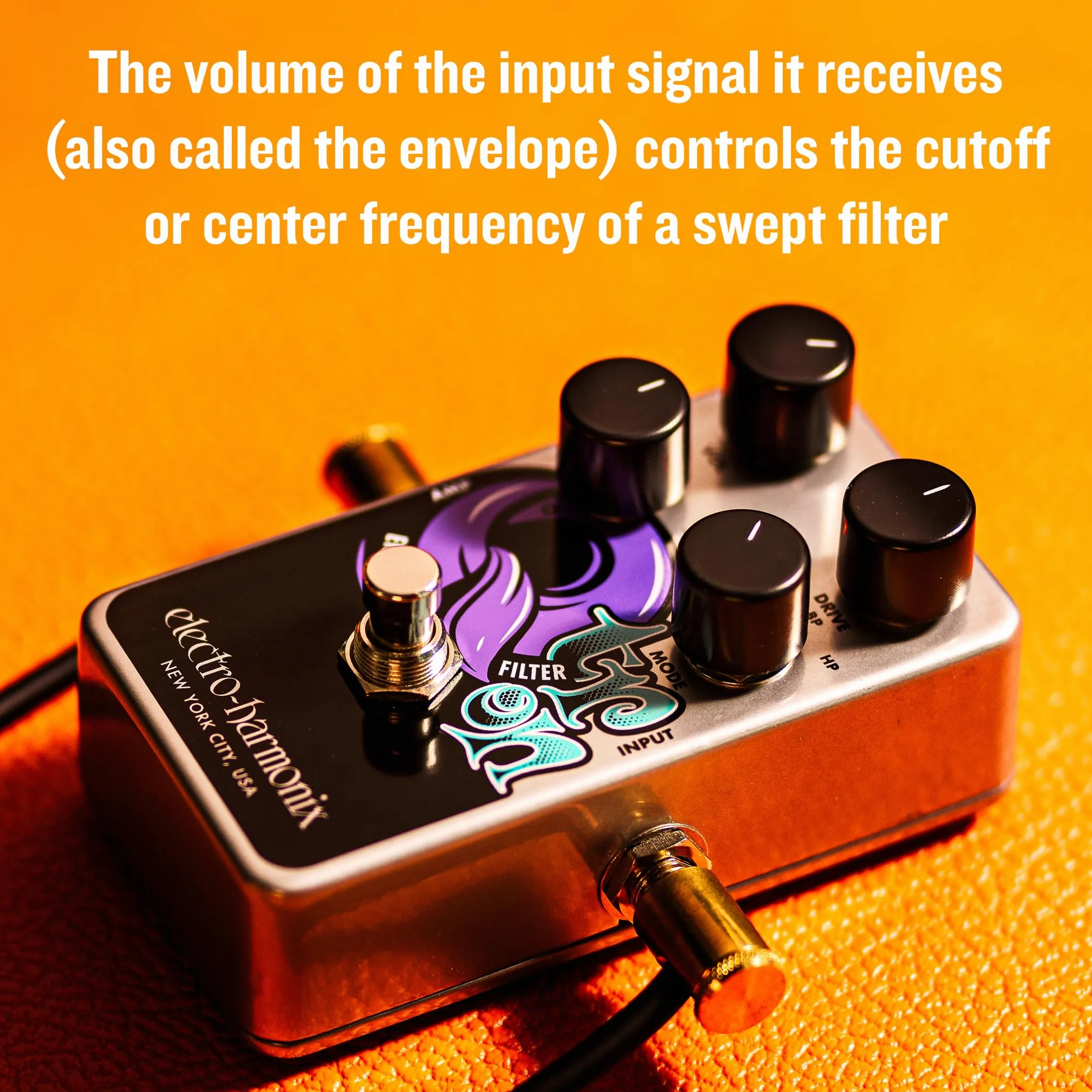 Electro Harmonix Analógico Sobre Filtro Pedal Guitarra Pedal - Nano Q-Tron