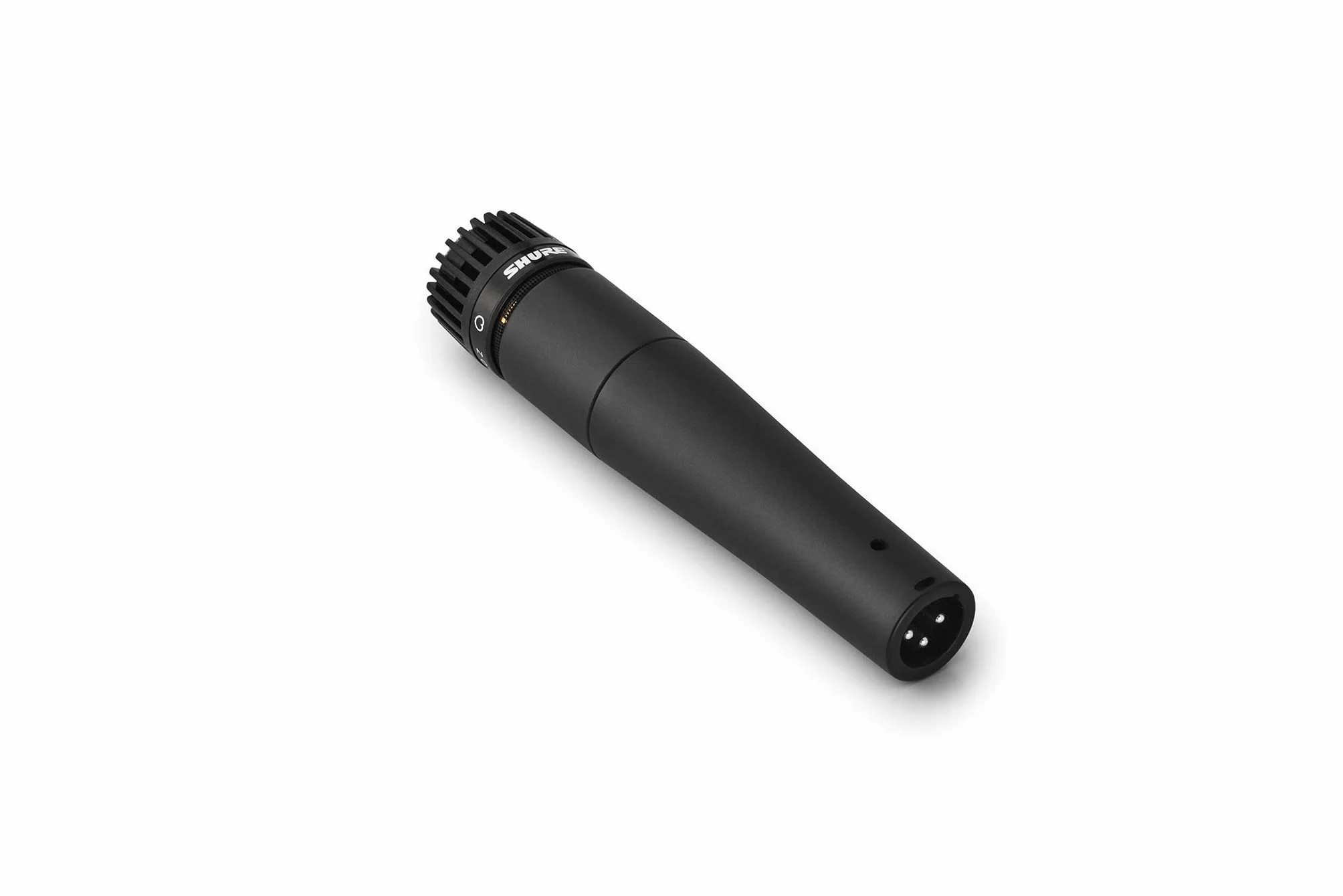 Shure SM57 Micrófono de Instrumento dinámico cardioide con Soporte de Choque neumático, Clip de micrófono A25D, Bolsa de Almacenamiento, Conector XLR de 3 Pines, sin Cable Incluido (SM57-LCE)