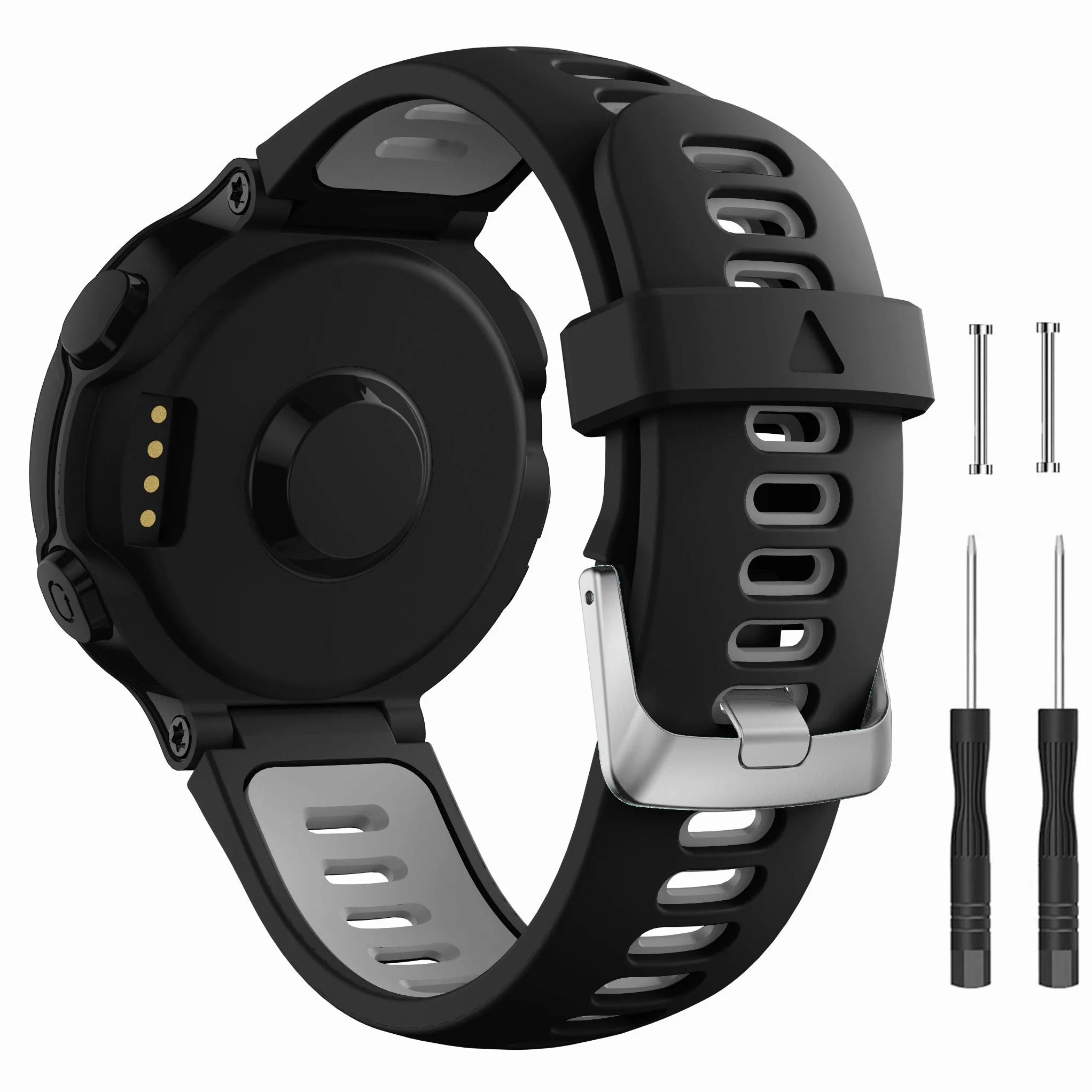 Correa Forerunner 735XT, Correas de Silicona con Liberación Rápida para Forerunner 735XT 235 235Lite 230 220 620 630