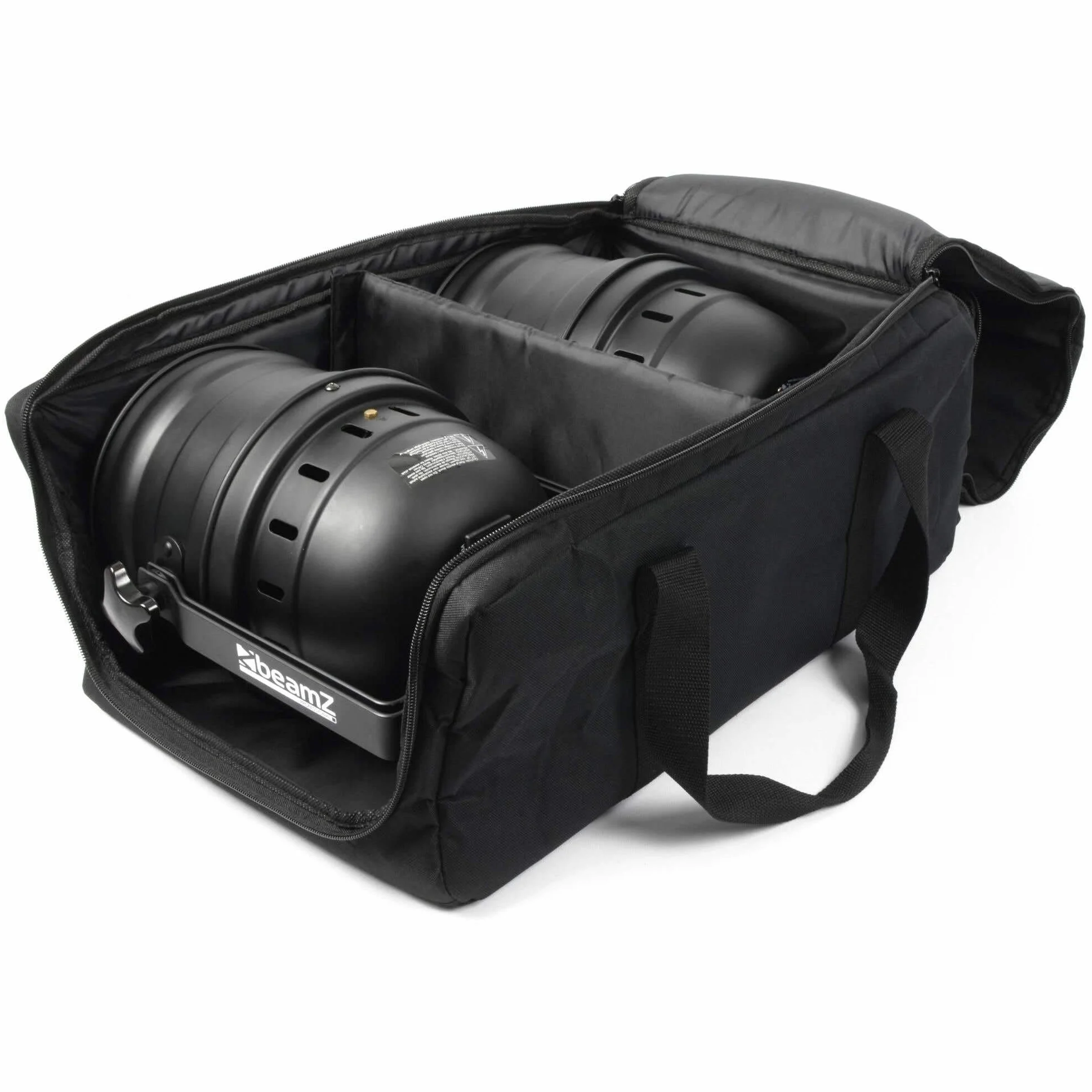 BeamZ S1200 MKII - Máquina de niebla 1200W con bolsa, máquina de humo para fiestas con líquido, intervalo, temporizador, DMX, depósito de 2,5 litros, niebla para fiestas disco para DJs, fiestas