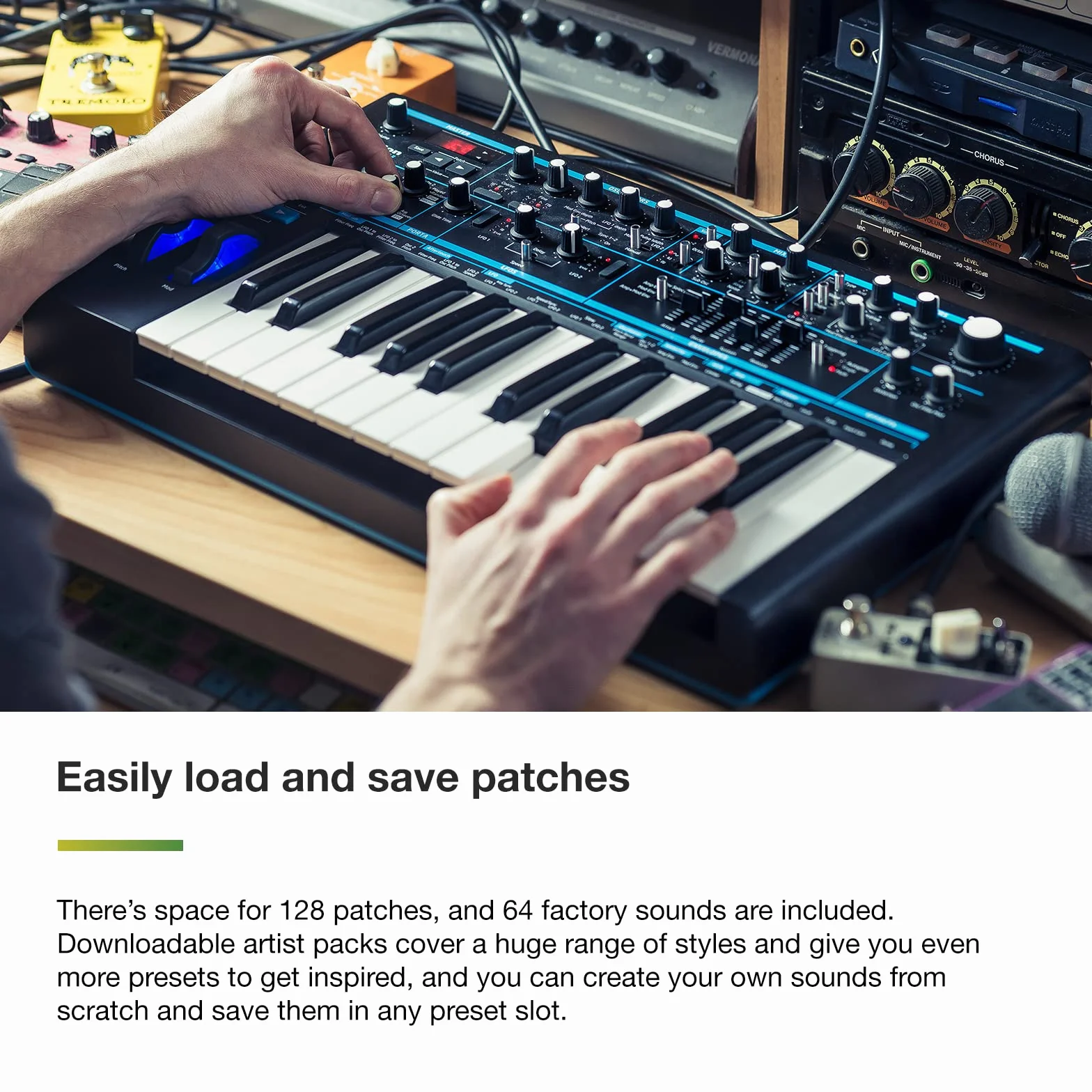 Novation Bass Station II - Teclado MIDI