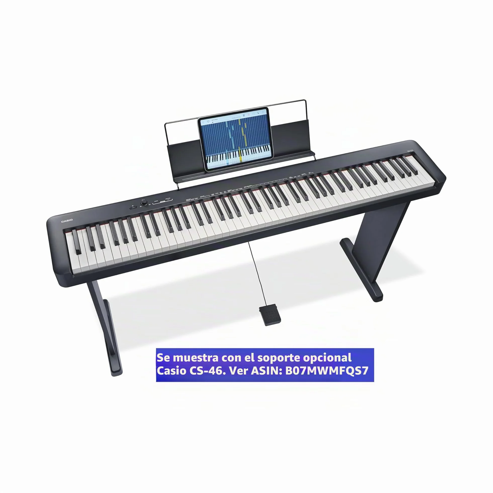 Casio CDP-S110 Piano Digital con teclado contrapesado