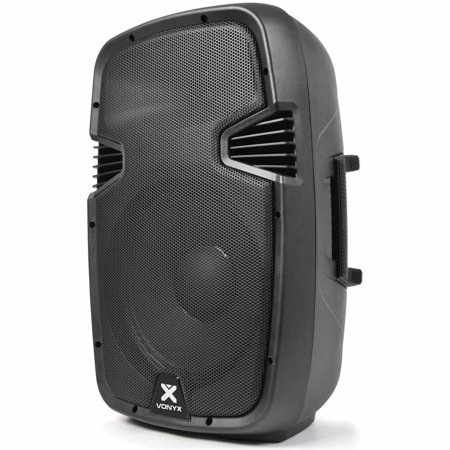 Vonyx SPJ-1200A Altavoz Activo de 600 W con woofer de 12 Pulgadas - Adecuado para música, Canto y discursos