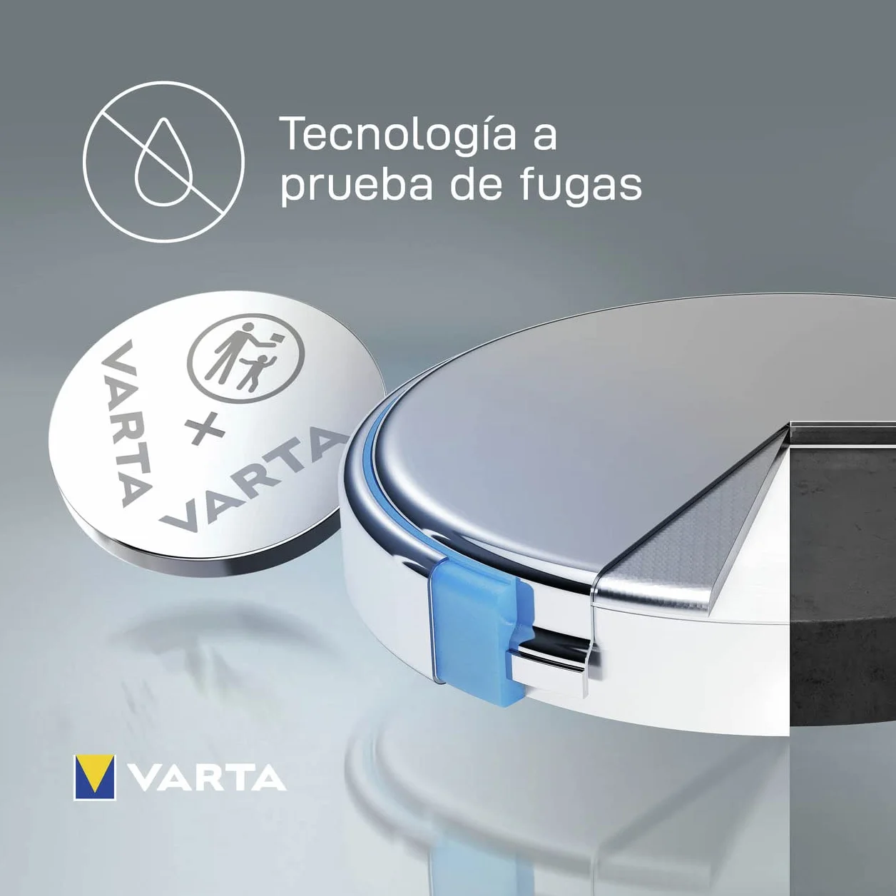 VARTA CR 1632 Pack de 2 Pilas Litio 3V 135 mAh