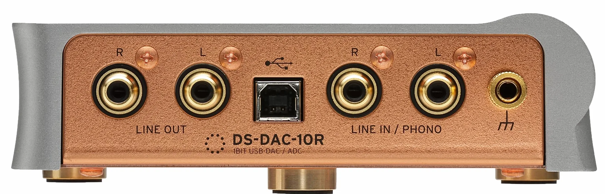 Korg DS-DAC-10R 1BIT USB DAC/ADC Phono Converter, DSD Recording System and Audiophile-Grade Headphone Amplifier