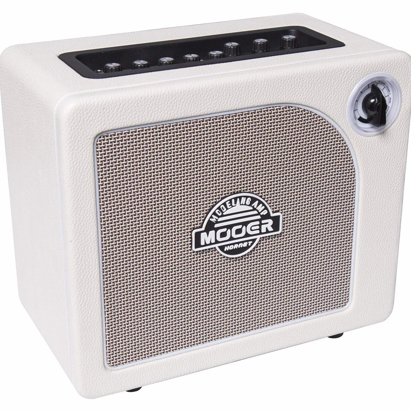 Mooer Hornet - Amplificador de guitarra (15 W), color blanco