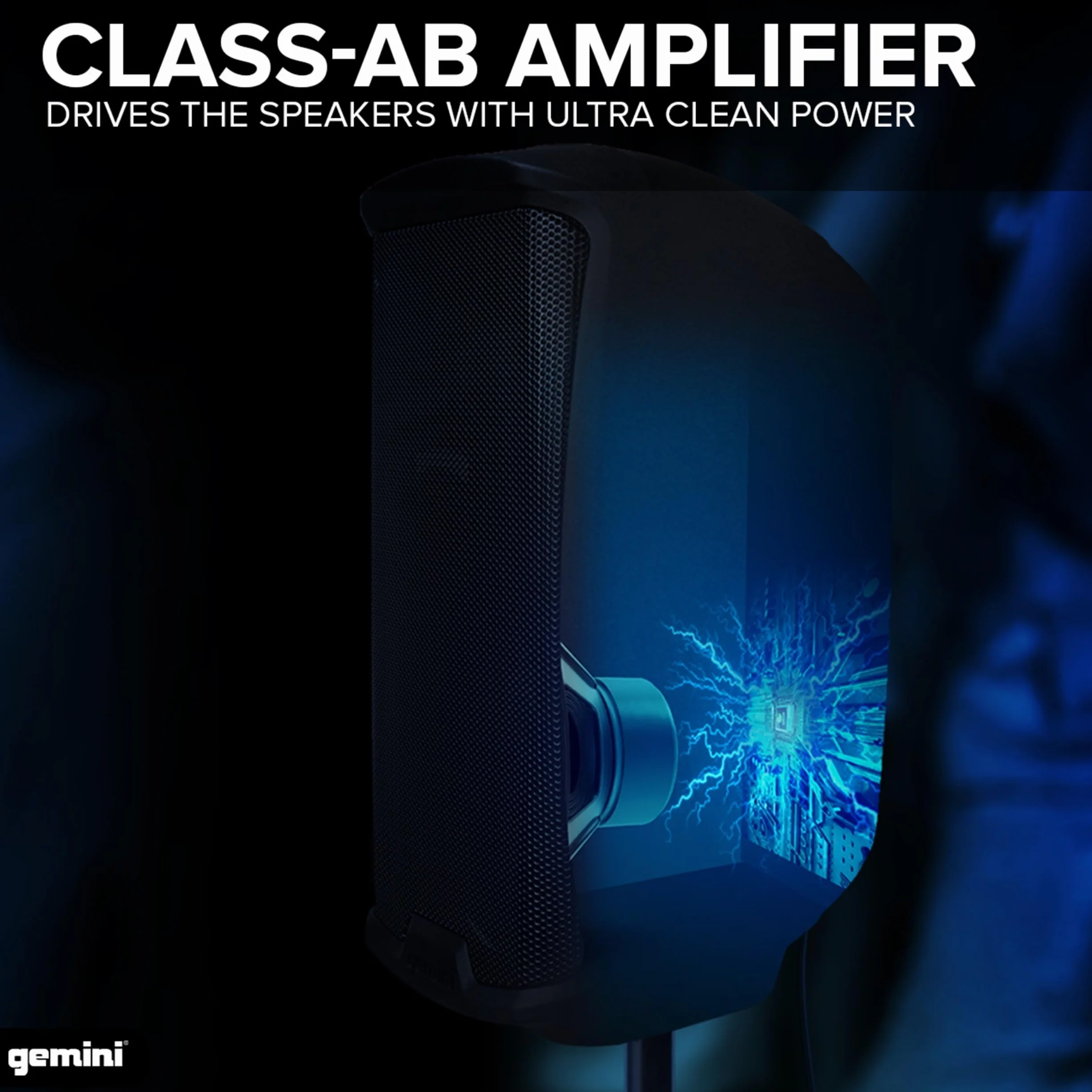 Gemini AS-2115P: 2000 Watt Active 15” Loudspeaker