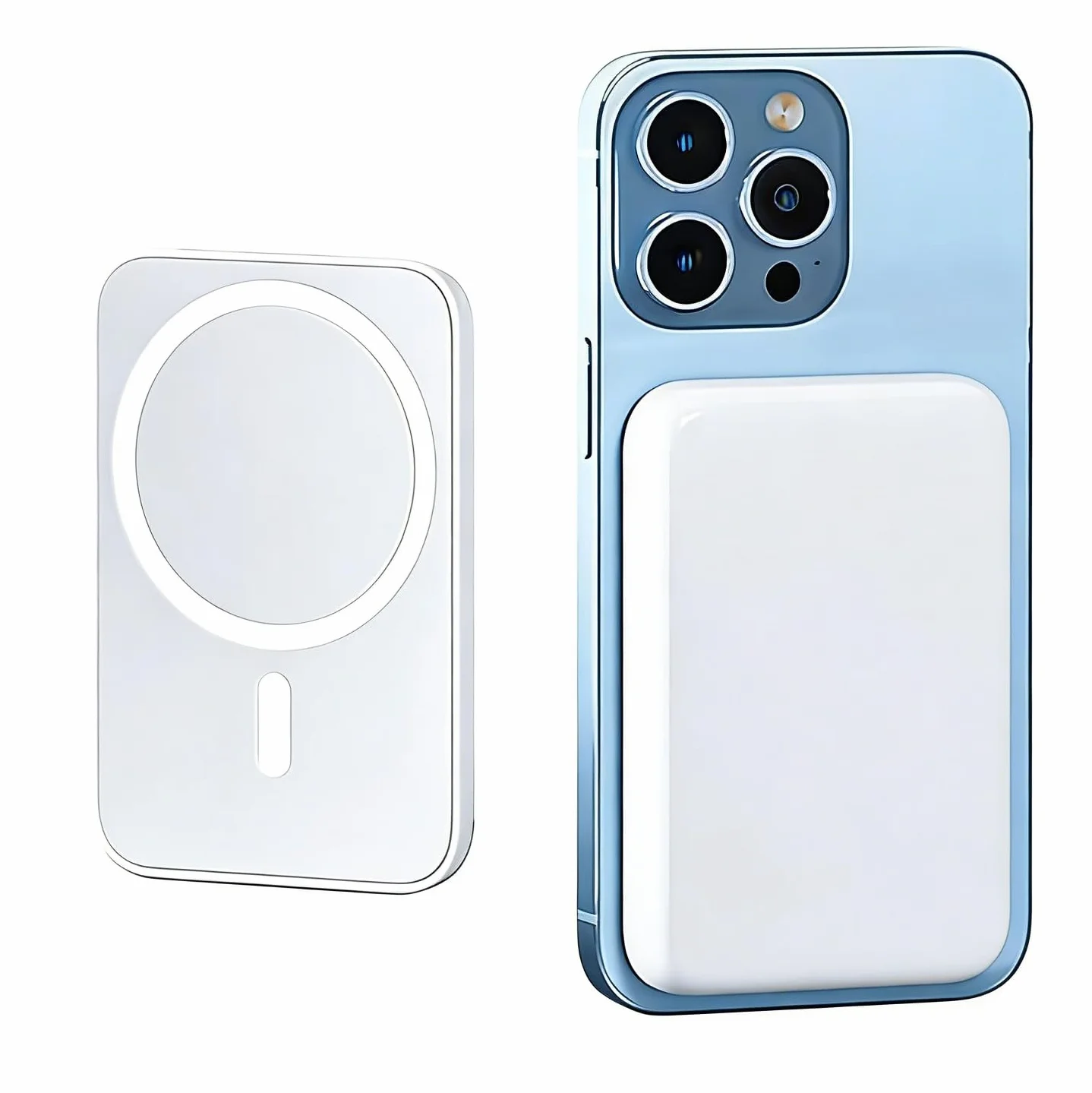 Power Bank Magnetico 5000mAh Bateria Externa Carga Rapida Inalambrico Compatible iPhone 12 13 14 15 16 17 Pro Max Pro Air Mini Plus