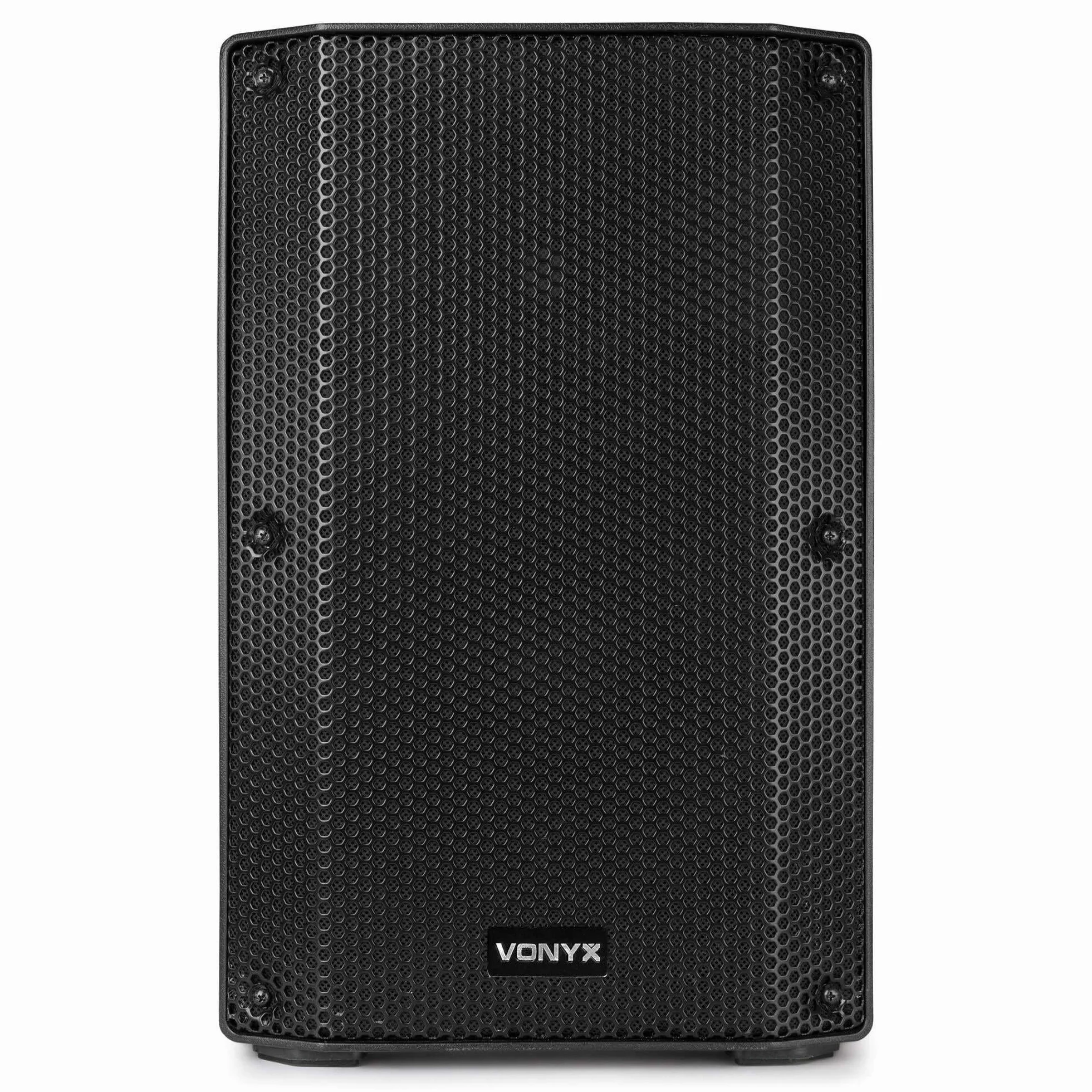 Vonyx VSA10P Altavoz Pasivo 10 Pulgadas y Potencia 500W - Altavoz DJ, Crossover Activo de 2 vías, Montaje en Soporte, Ideal para Uso en Escenario, Conciertos y Fiestas