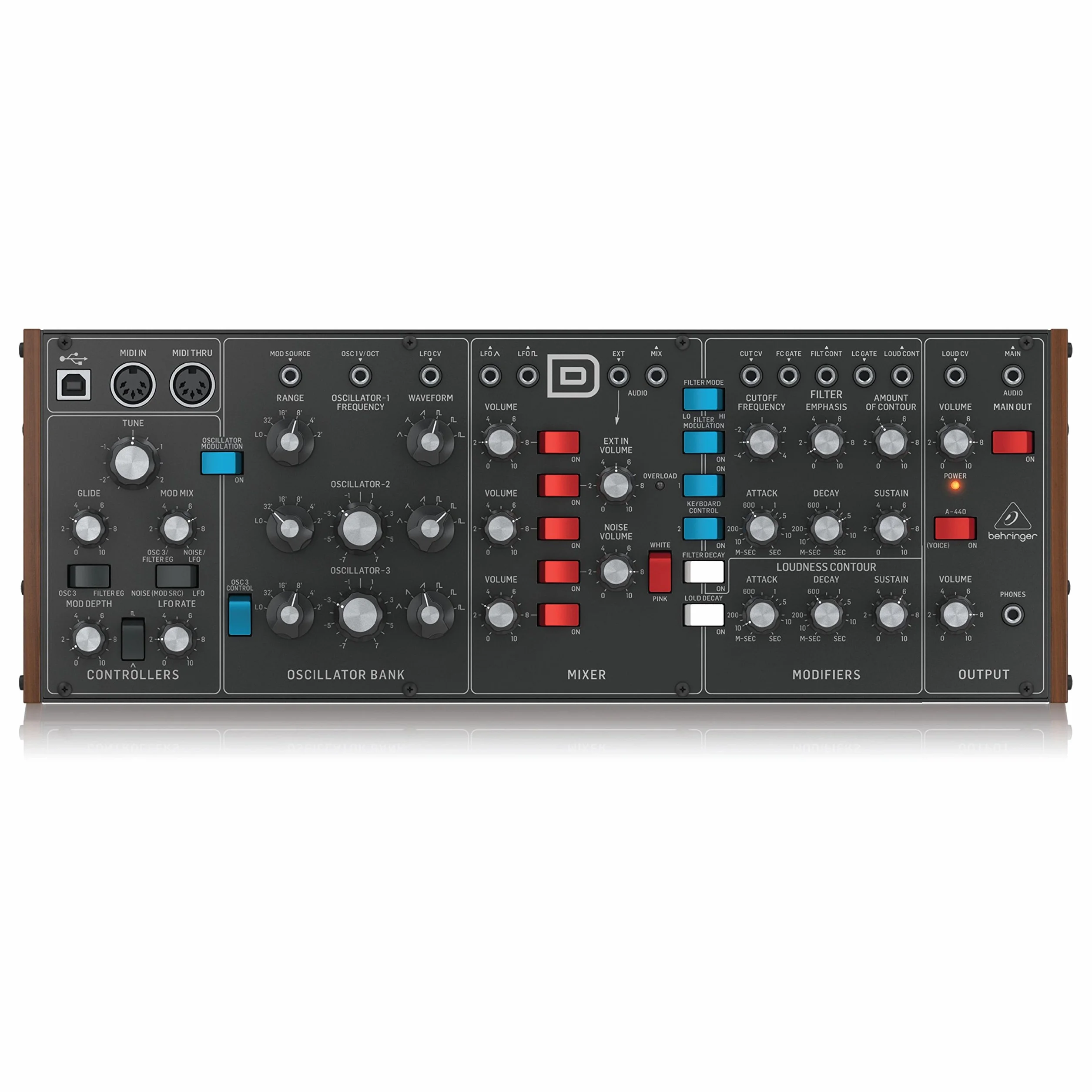 Behringer MODEL D, Negro (Black)