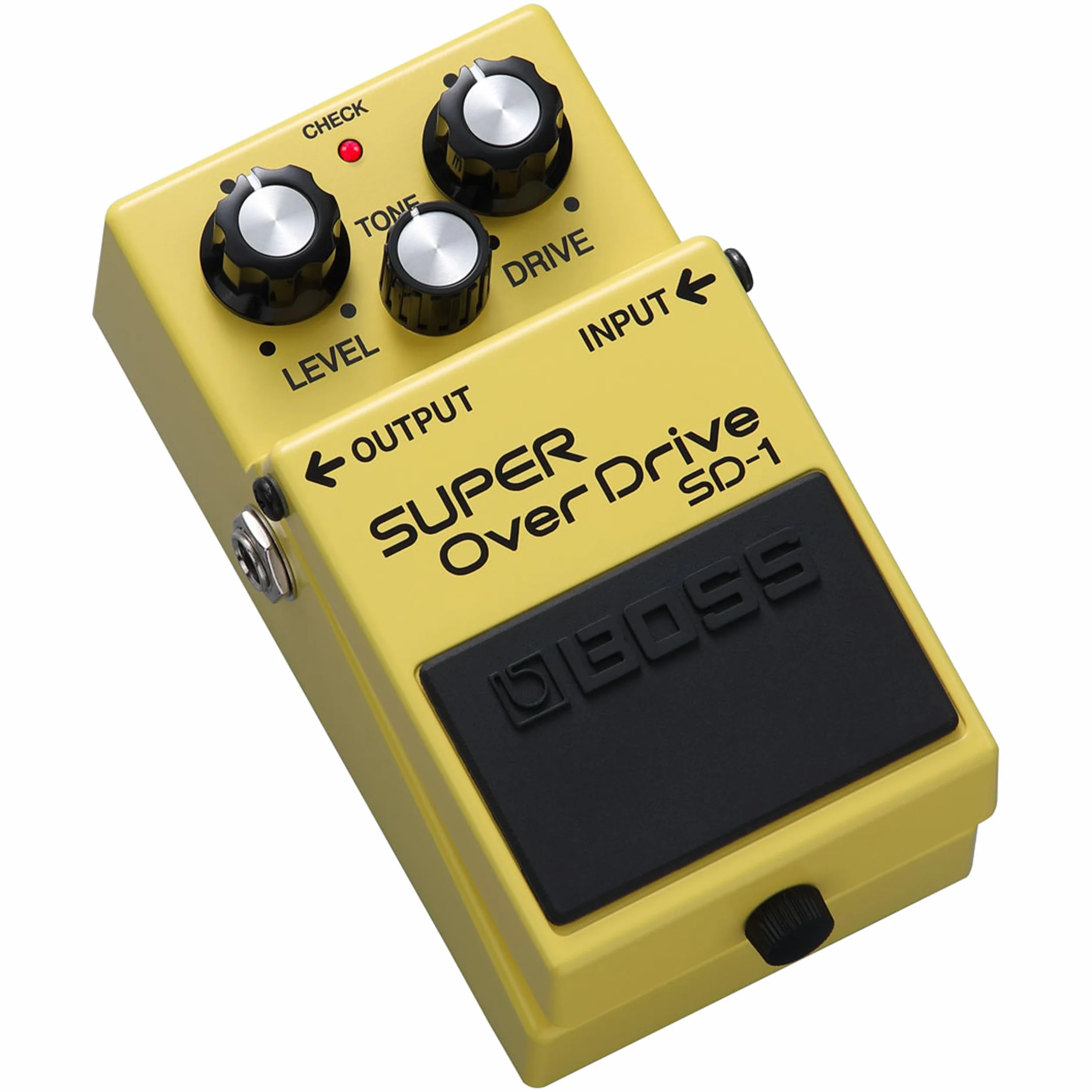 BOSS SD-1 SUPER OverDrive Gitaareffectpedaal | Genrebepalende Overdrive-Sound | Mild tot Matige Drive Tonen | Ideaal voor gebruik met Cleane en Licht Aangedreven Versterkers | 5 Jaar Garantie