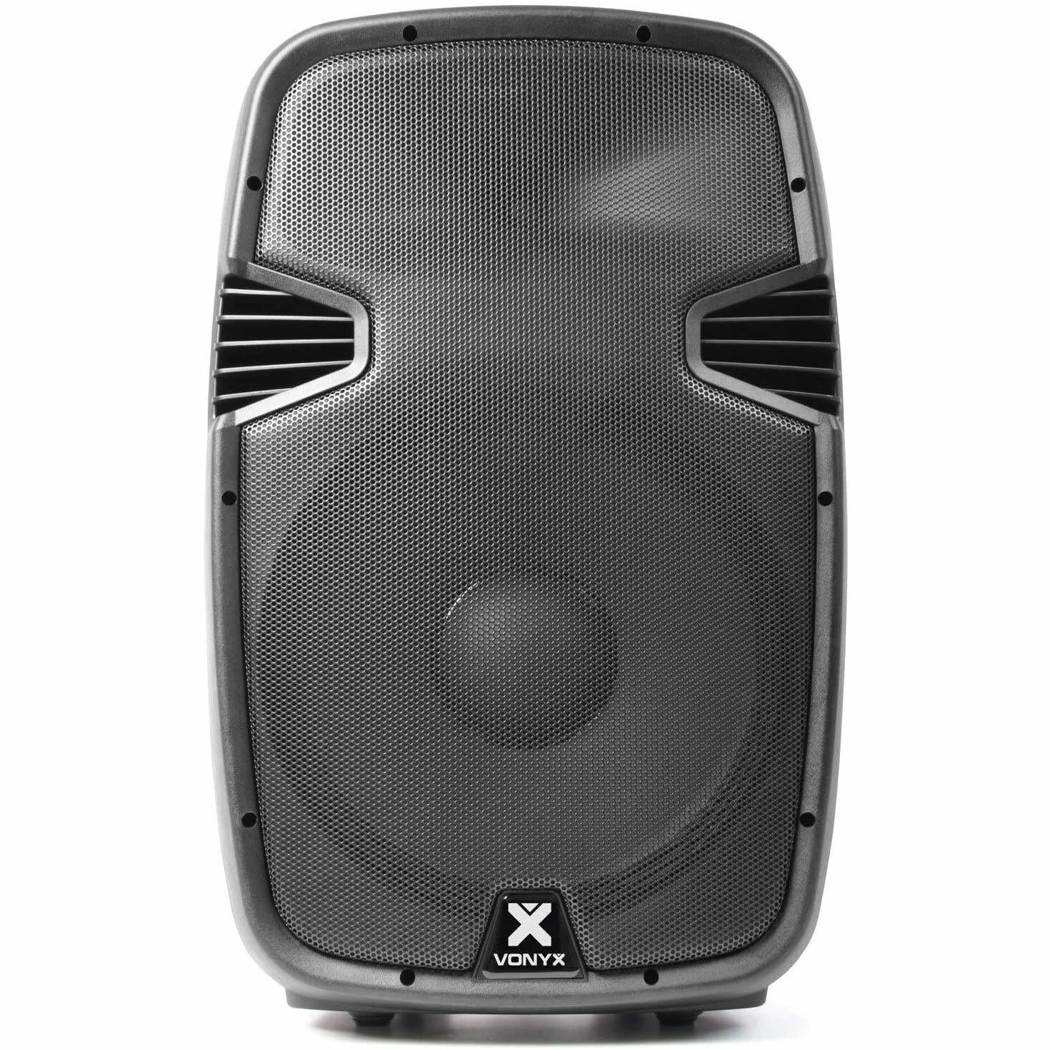 Vonyx SPJ-1500A - Altavoz Activo de 800 W con woofer de 15 Pulgadas, Entrada de micrófono y de línea, Carcasa Robusta de ABS, Salida de Linea, DJ's, músicos, actuaciones y discursos