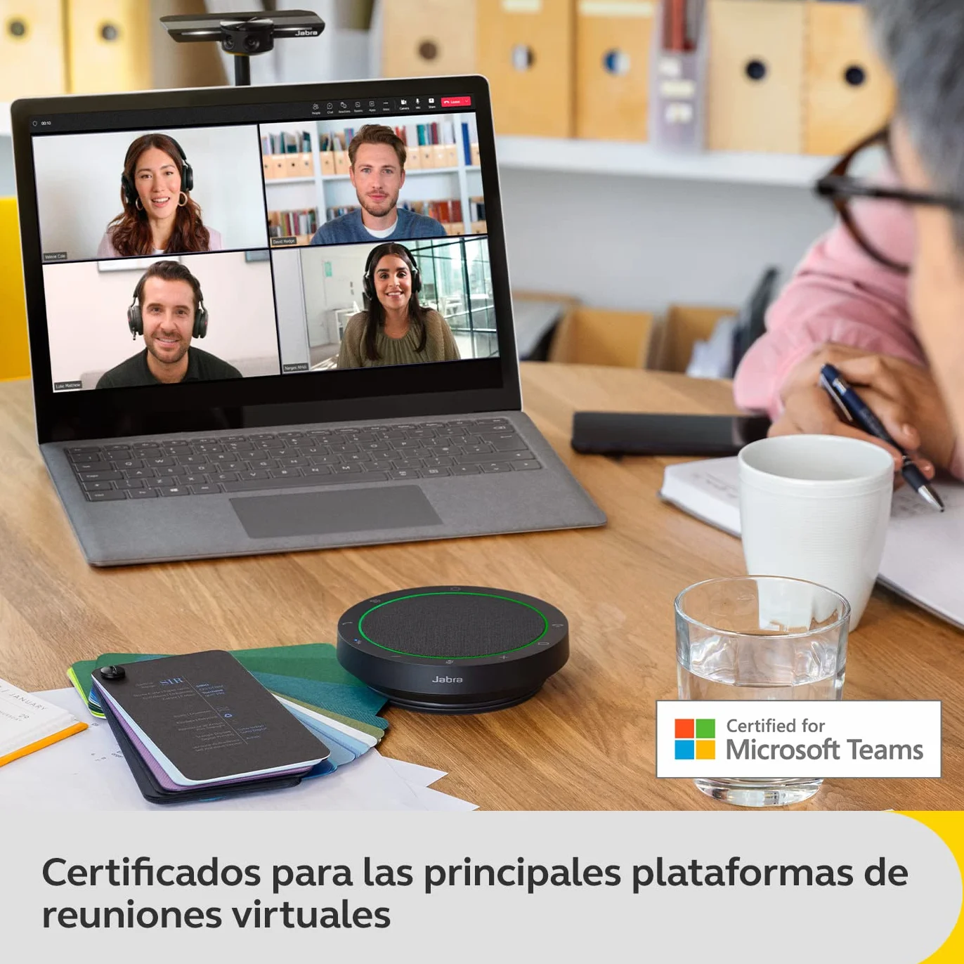 Jabra Speak2 55 Altavoz Inalámbrico Bluetooth Certificado MS Teams Gris Oscuro