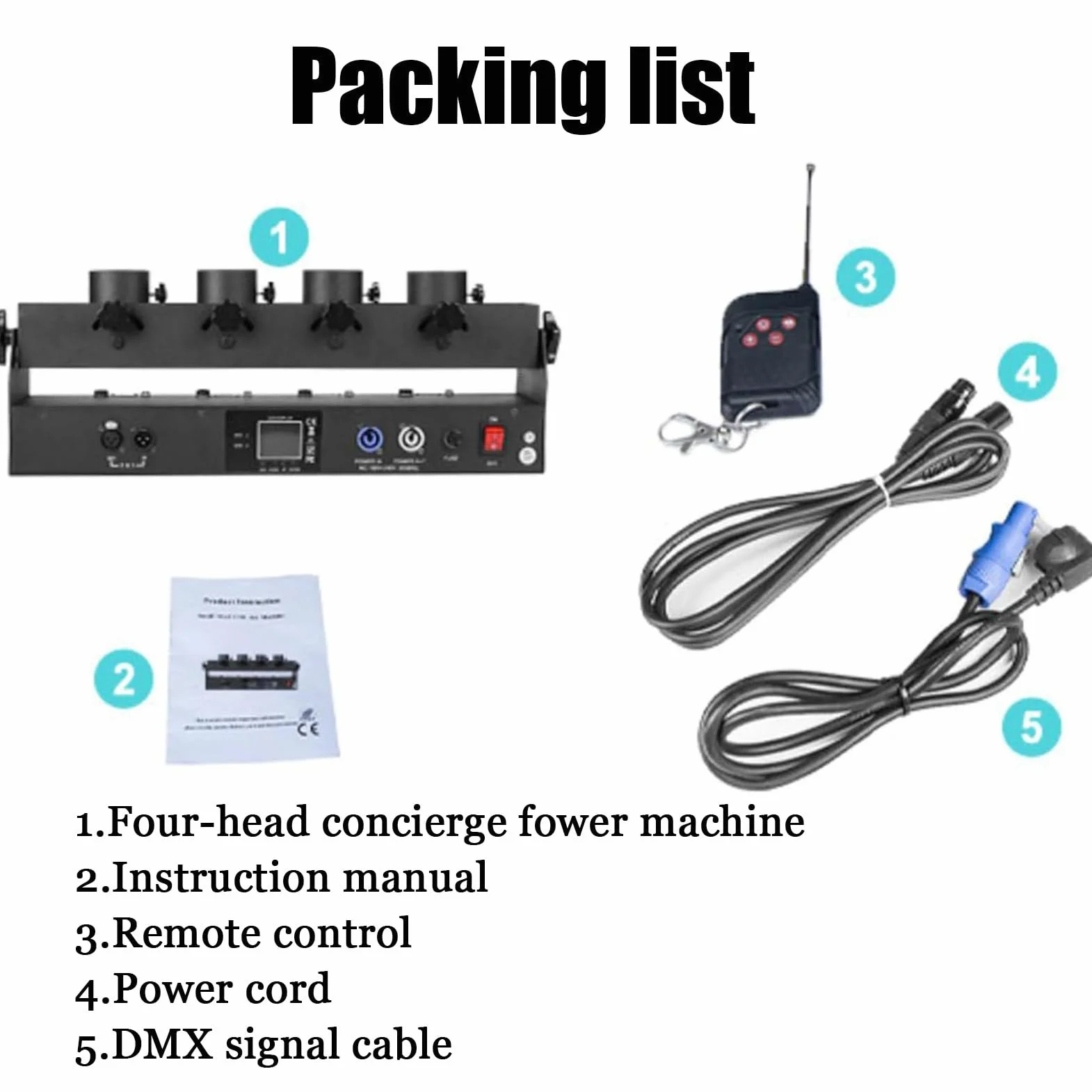 MáQuina De CañóN De Confeti Profesional De 150 W, Lanzador De Confeti EléCtrico, Tubos De Confeti Con Control Remoto InaláMbrico Para Eventos Especiales, Fiestas, Clubes, Bodas, Conciertos