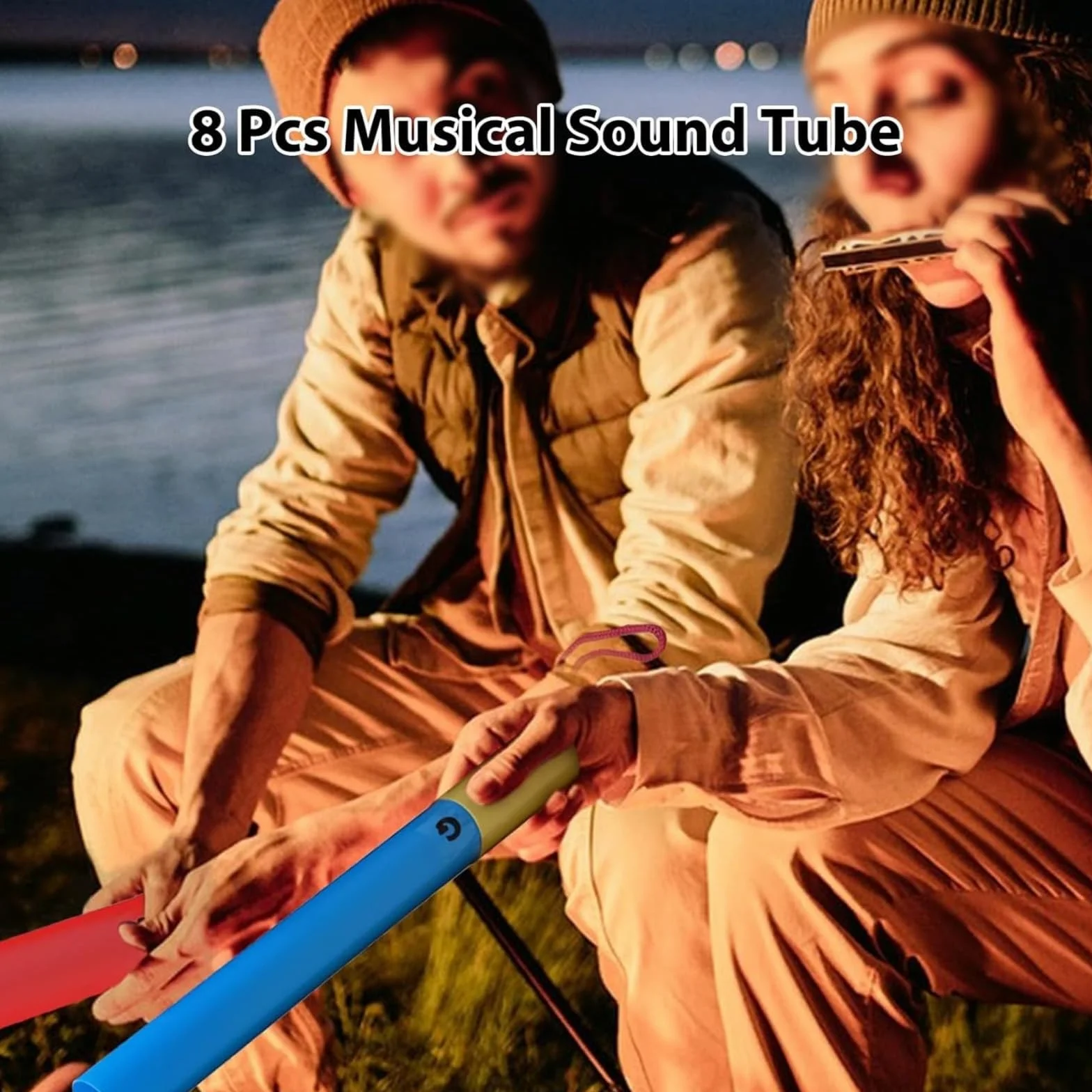 Juego de 8 tubos de sonido musical, Instrumento de percusión,8 Tubos de Sonido Musical,Colorful Sound Tubes,tubo de sonido,juego colorido de 8 tonos, tubo de sonido, instrumento de percusión, regalo d