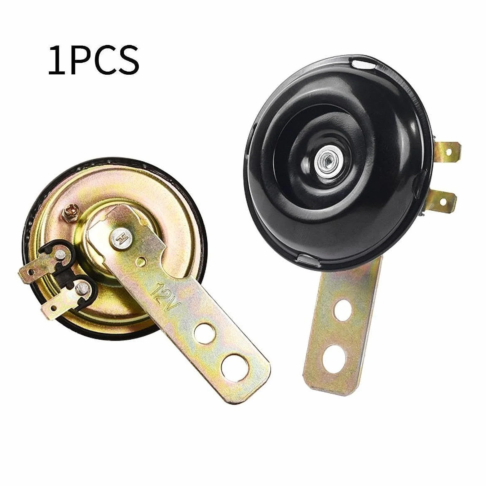 F Fityle Bocina para motocicleta eléctrica, altavoz compacto y resistente para scooters, 12v