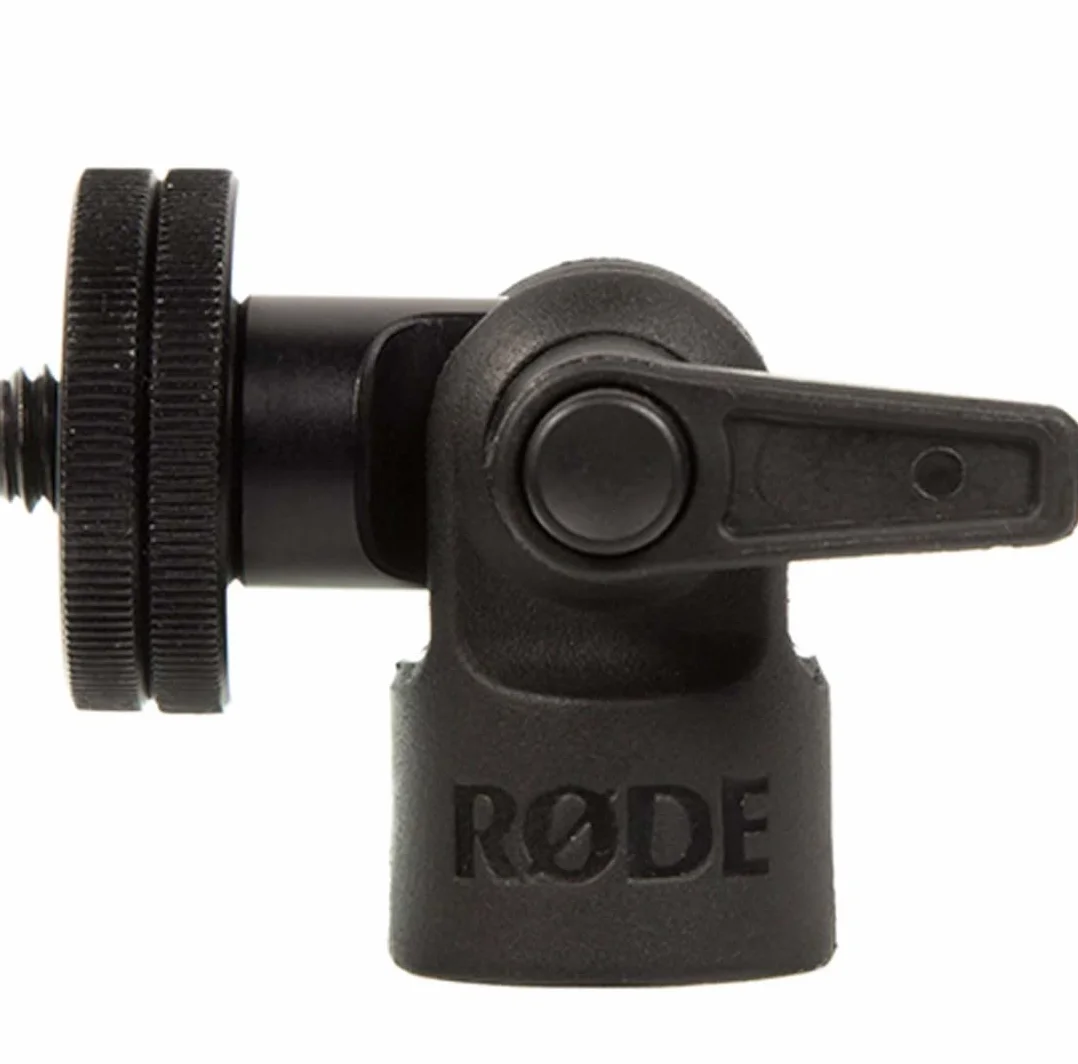 RODE Micro BoomPole - Micrófono telescópico, 2 m + adaptador pivot RODE 3/8" para montaje en trípode o tono