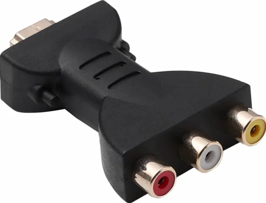 Adaptador Hdmi a 3 Rca Portátil Hdmi a Av Rojo Blanco Amarillo Convertidor Hdmi a Av Hd Convertidor Hdmi a Av Adaptador convertidor de audio y video