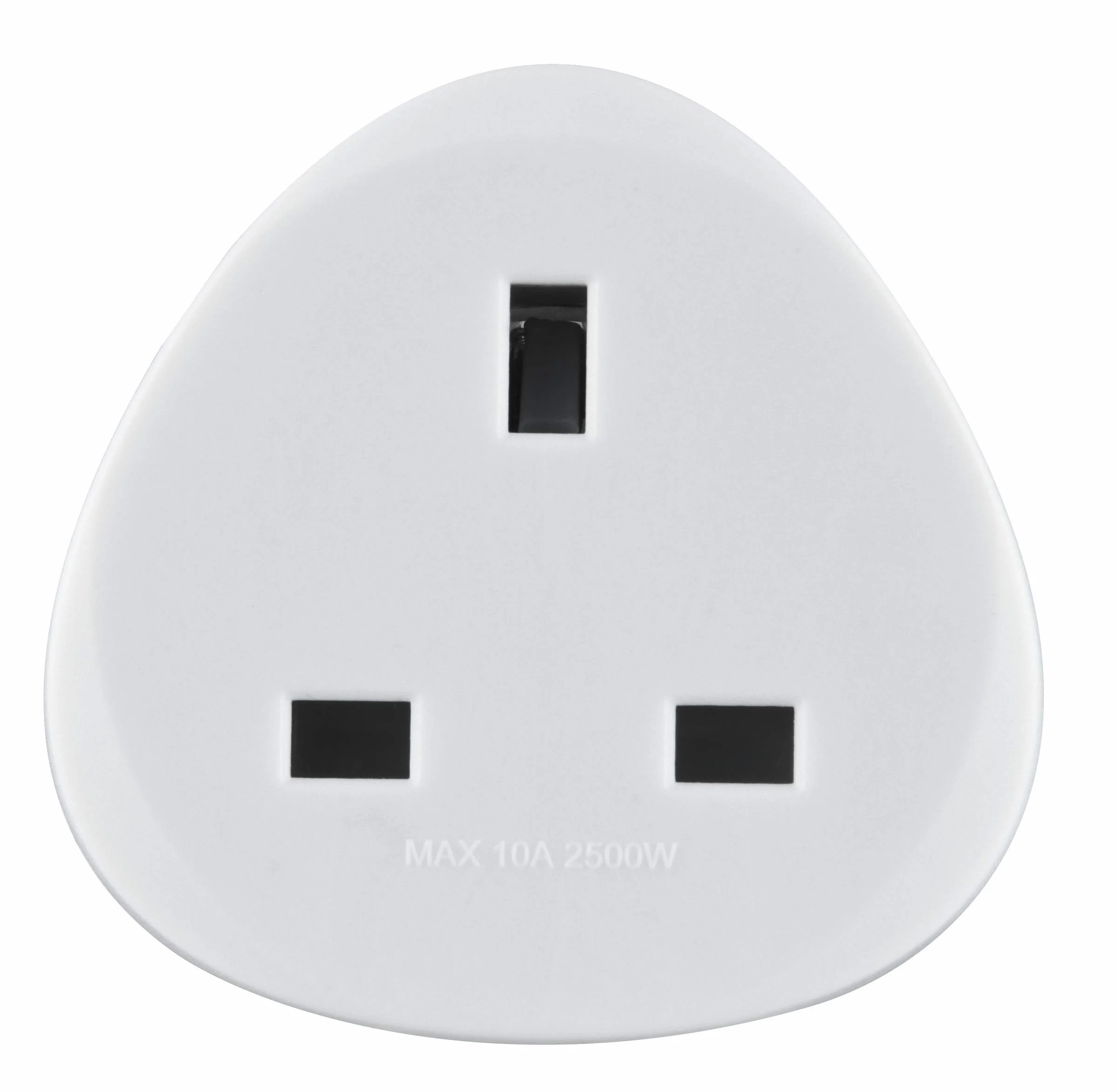 Electraline Adaptador de Viaje UK a Francia/Europa Blanco 70058