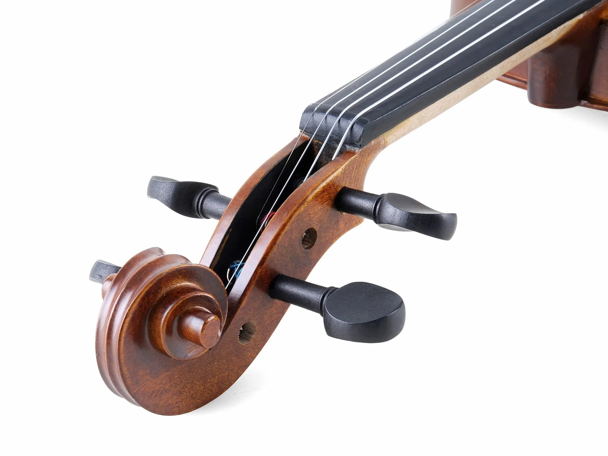 Aileen Violín 4/4 Principiante con Engomada del Tablero de Violín, Manual de Usuario, Estuche Rígido, Arco, Colofonia, Puente y Paño de Pulido