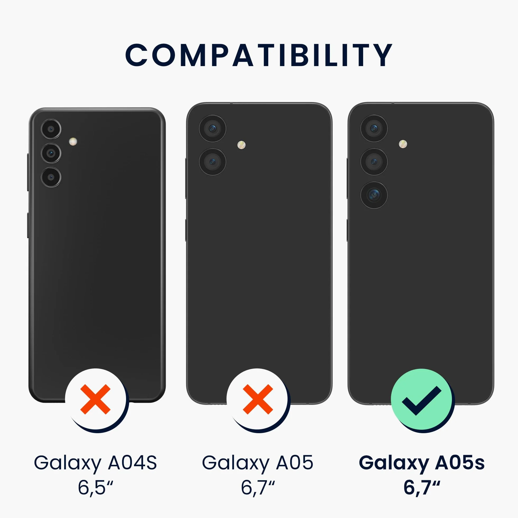 kwmobile Carcasa Compatible con Samsung Galaxy A05s Funda TPU Silicona Antigolpes Carga Inalámbrica Rosa Neón