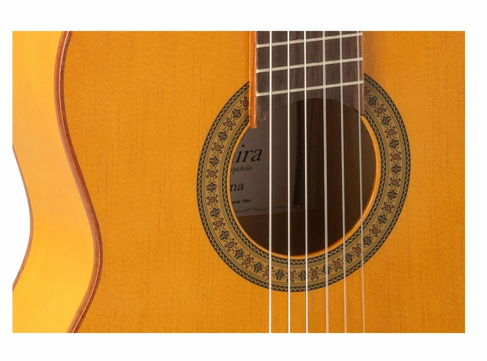 Guitarra Flamenco Triana Admira+Funda Ukam acolchada 5mm.con golpeador incluido(Con Funda)