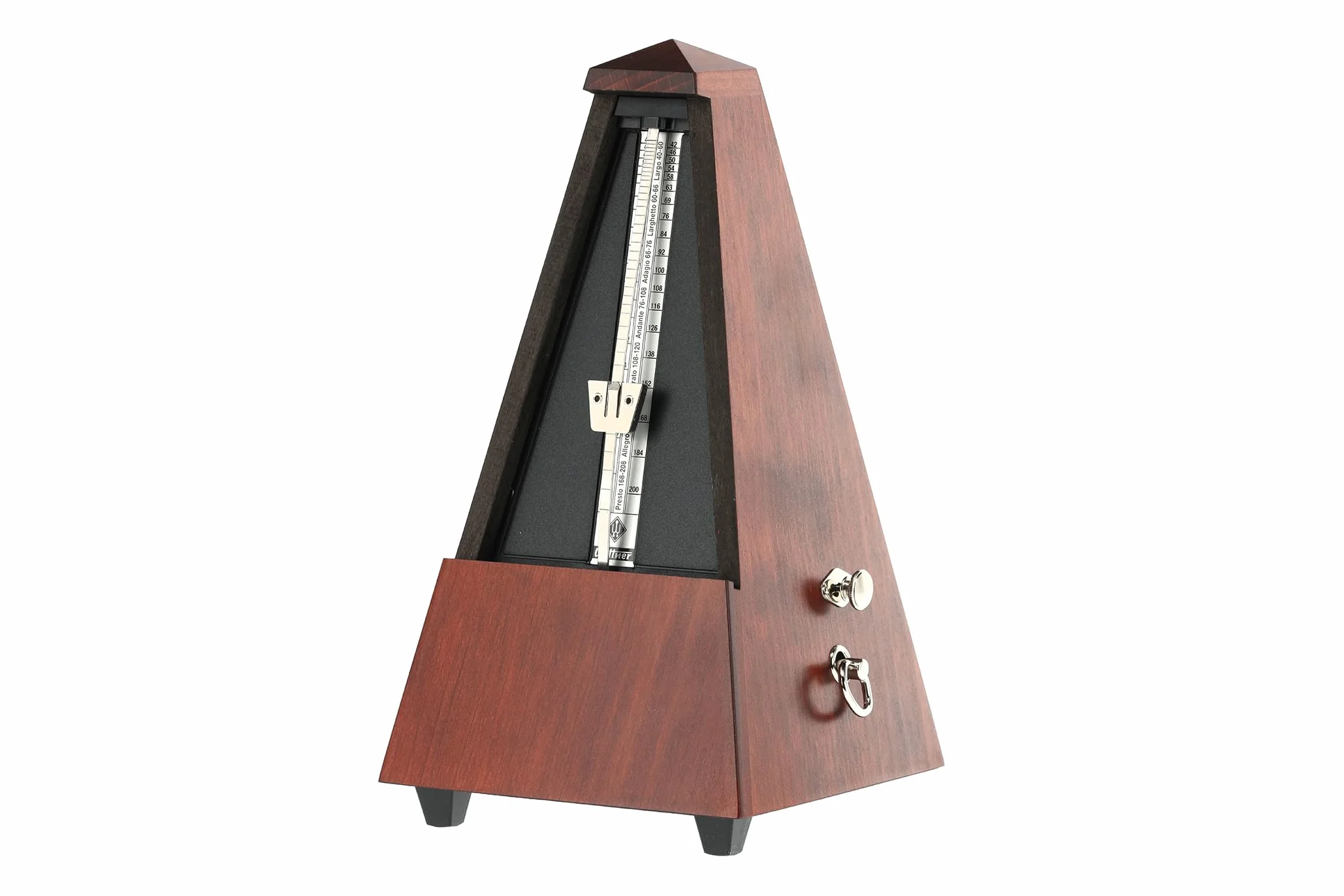 Wittner MW811M - Metrónomo pirámide, color marrón