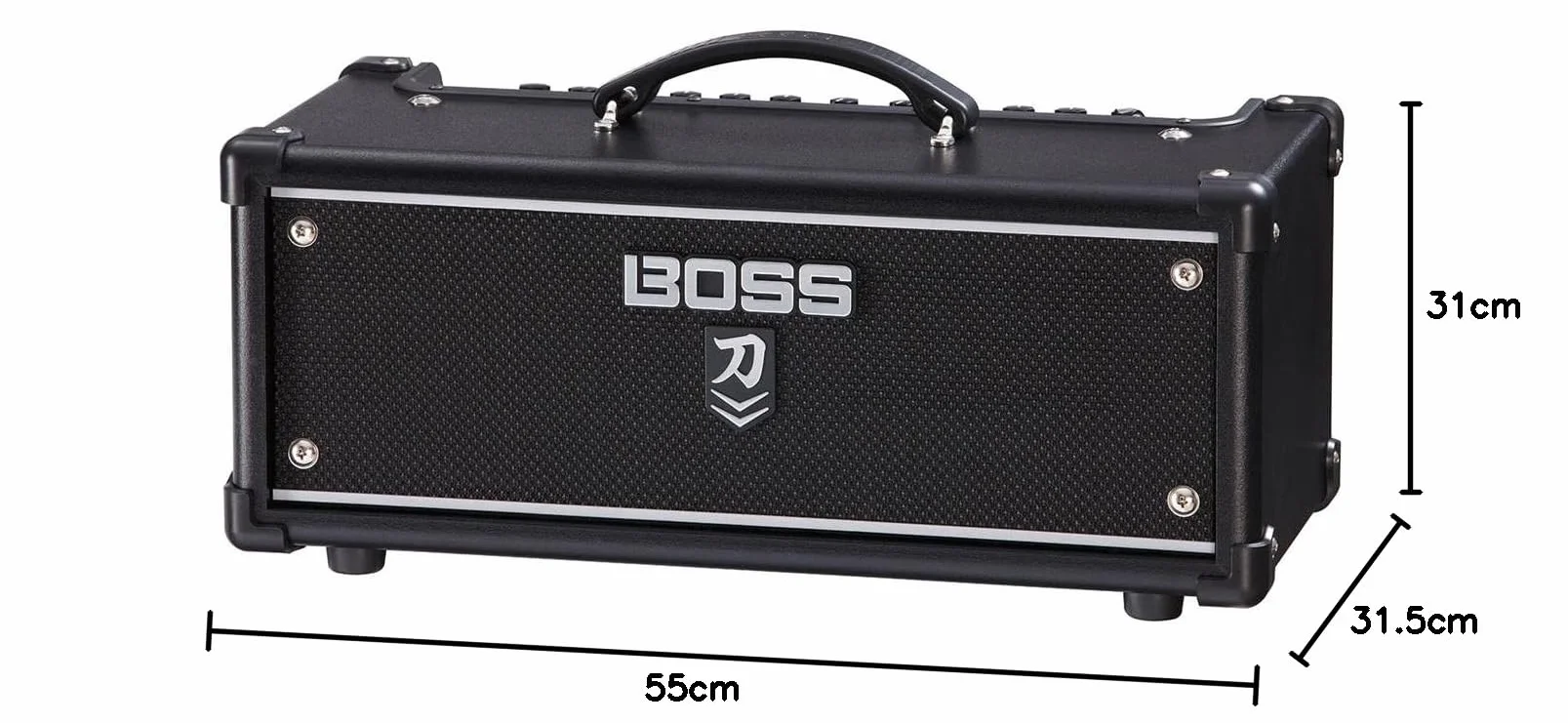 Amplificador de Guitarra BOSS Katana MKII Head — Cabezal de Amplificador de Guitarra de 100 vatios portátil con Sonido Potente para Directo