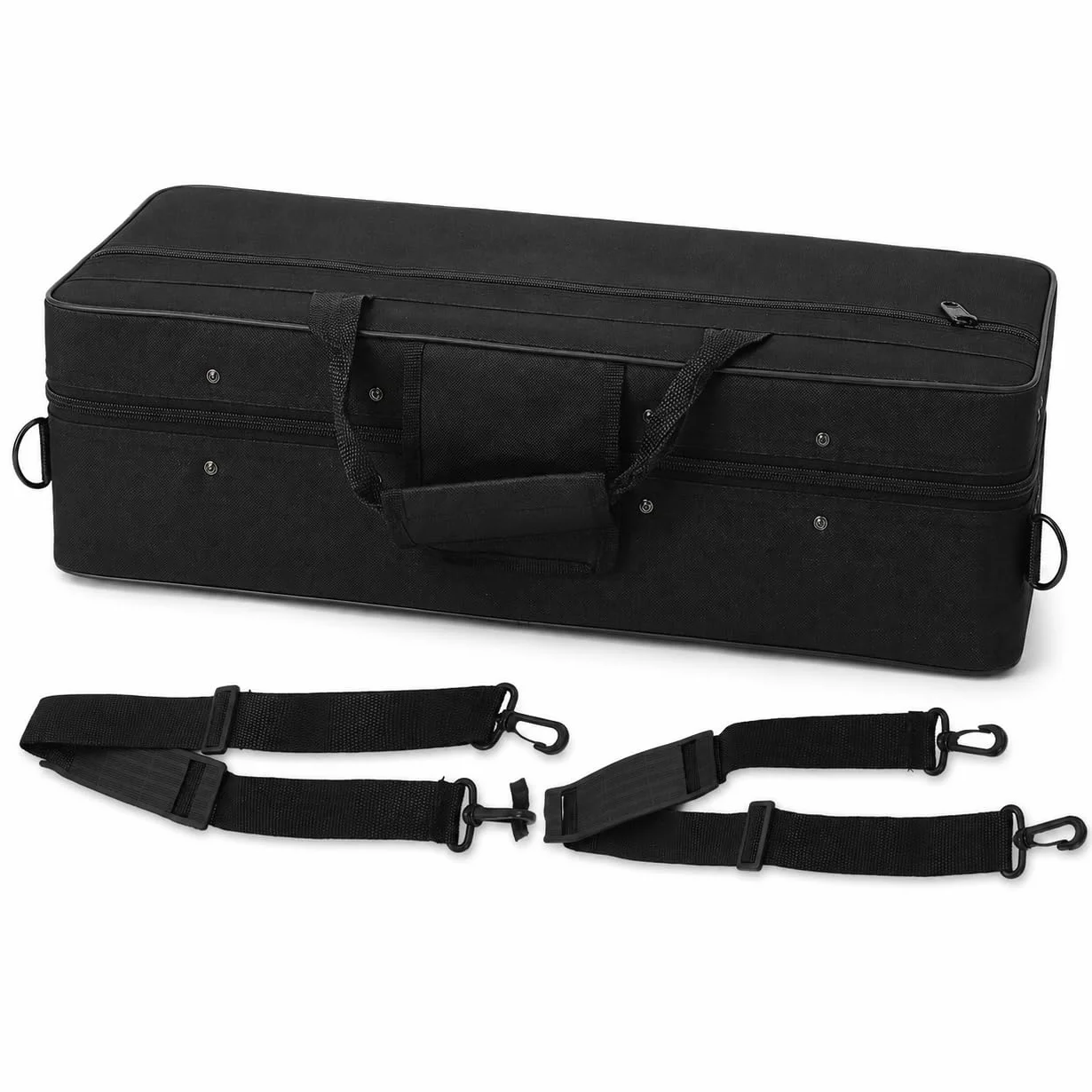 Tela de Oxford Trompeta Bolsa, Estuche de Trompeta, Acolchado Interno y protección contra raspaduras, Trompeta Maleta para su Transporte para músicos viajeros