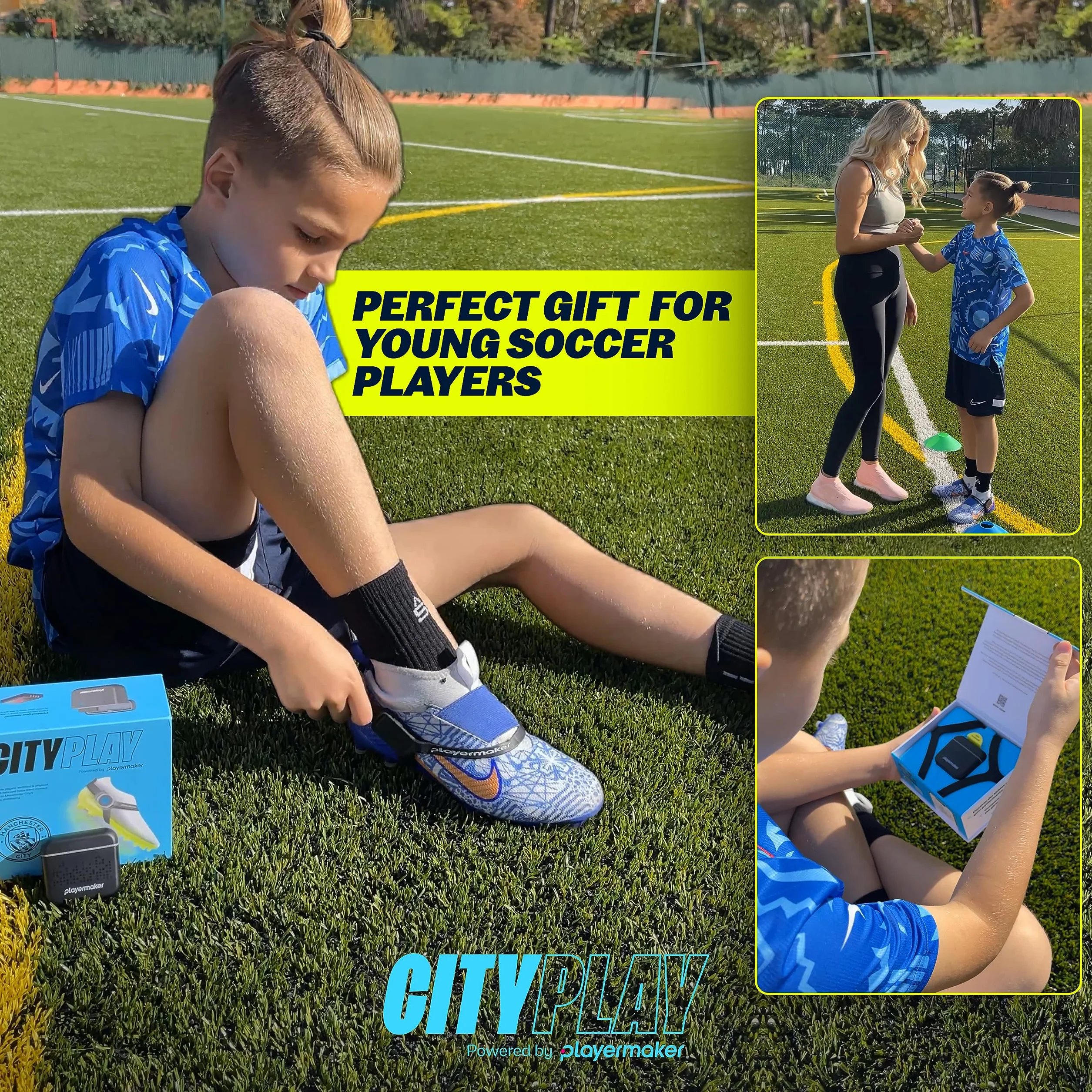 Additional Pair of Straps Compatible with CITYPLAY Playermaker 2.0 Smart Sensor