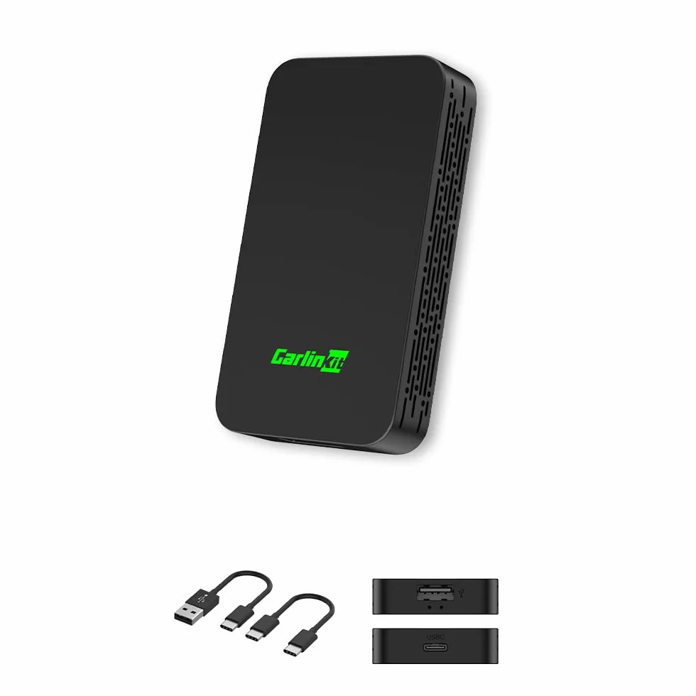 Carlinkit 2026 New Upgrade 5.0 2Air Adaptador ，Bring Wireless CarPlay/Android Auto，Plug-and-Play ，Senseless connectivity