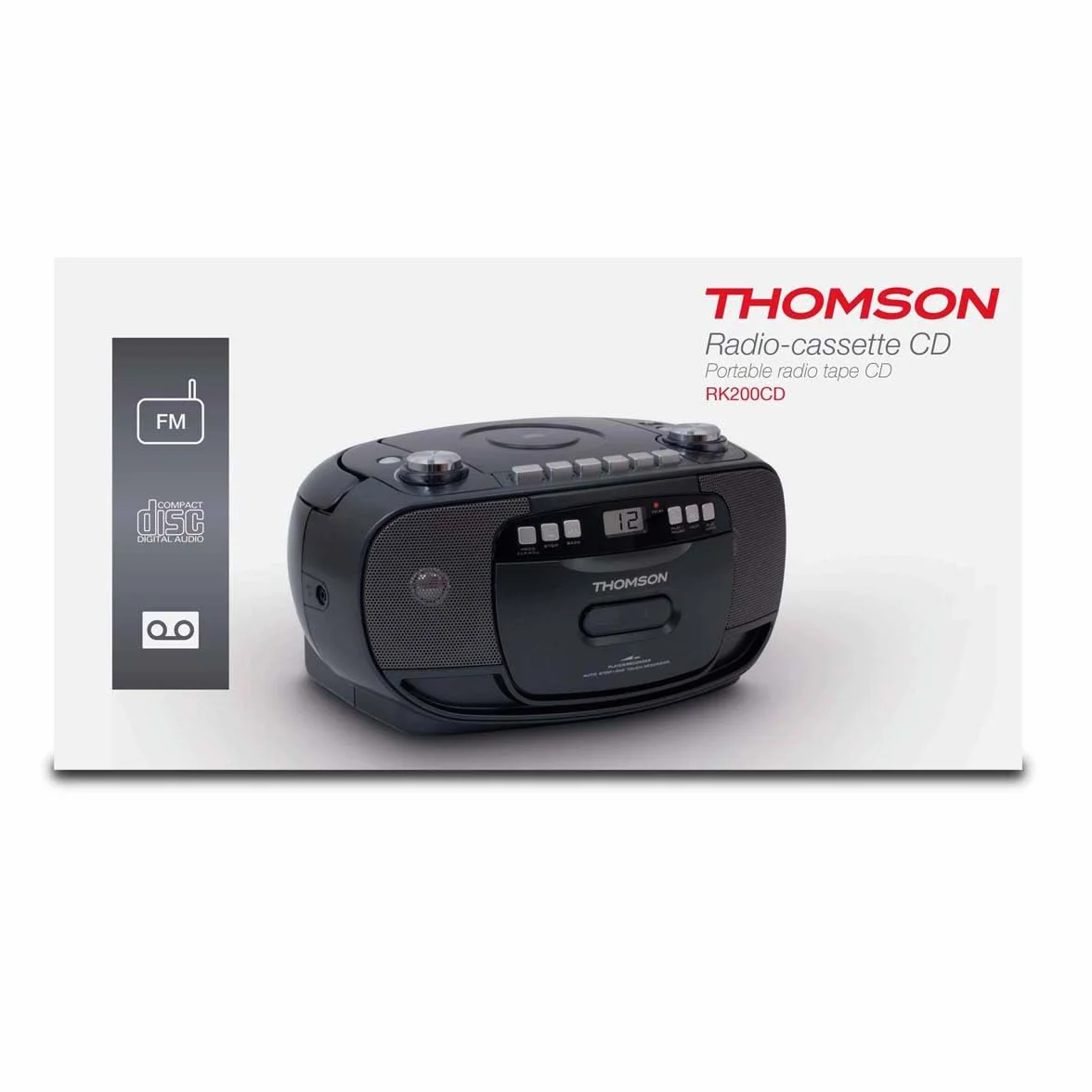 Radio casette con CD Thomson RK200CD