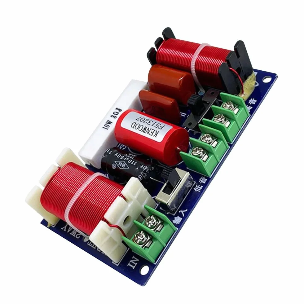 Divisor de Frecuencia 2 Vías 250W 2500Hz-3000Hz Crossover Audio Altavoz DIY
