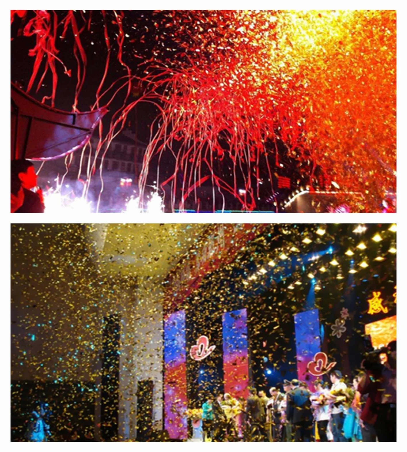 MáQuina De Confeti, DMX/control remoto Led confeti cañón fiesta DJ escenario efecto confeti máquina de soplado de papel colorido for celebración de boda