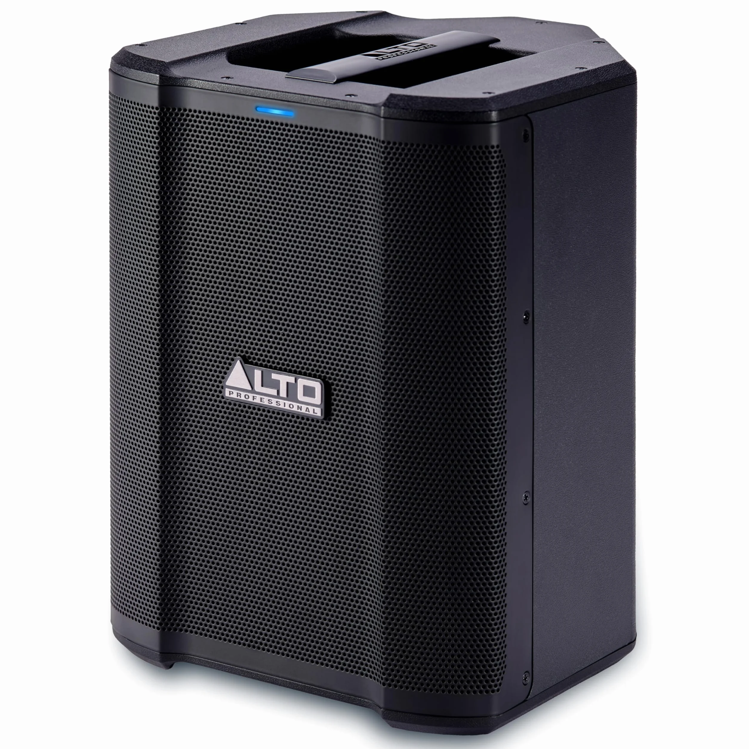 Alto Busker Altavoz Autoamplificado Portátil Grande de 200W con Bluetooth, Batería Recargable, Mesa de Mezclas 3 Canales, Alesis FX, App, Carga USB
