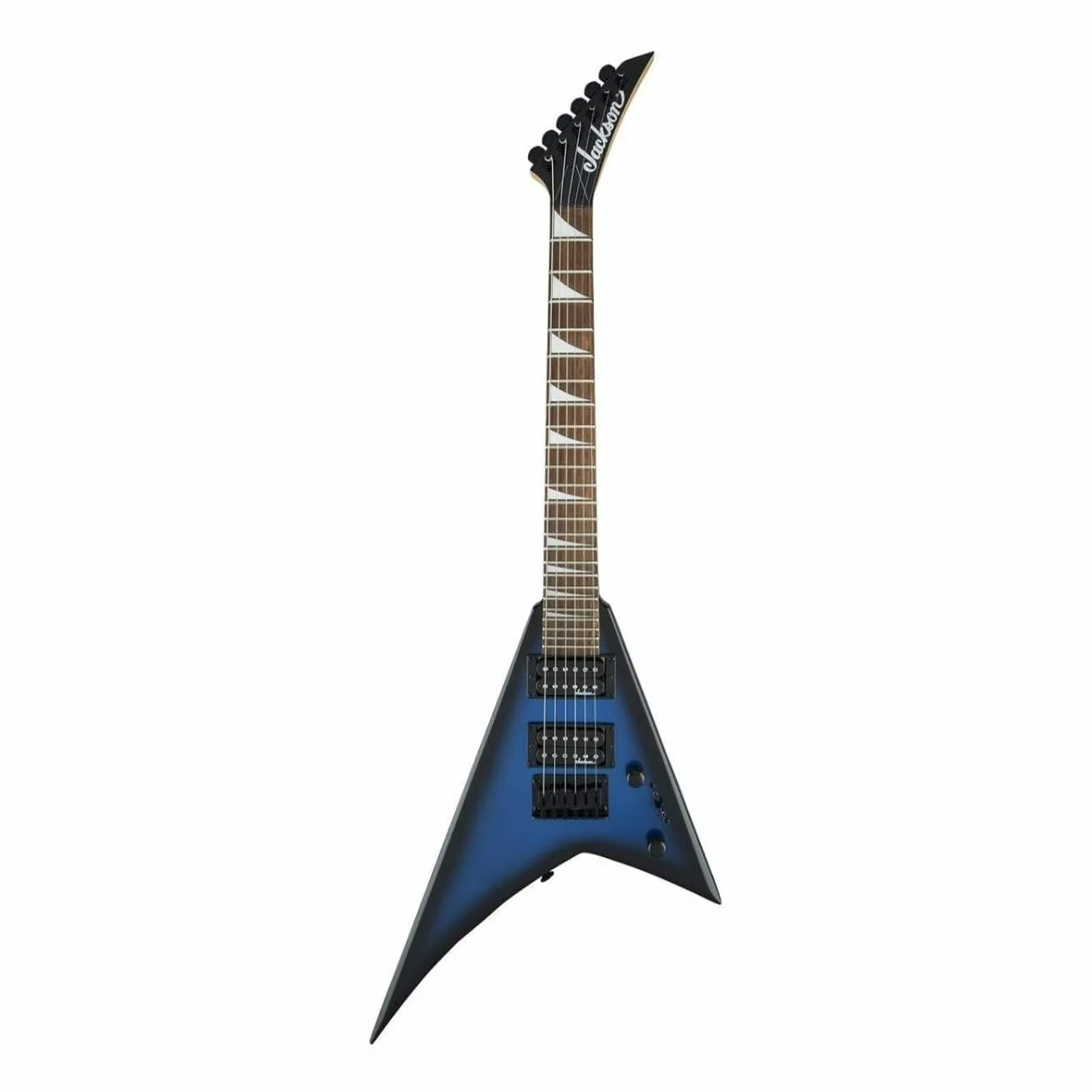 Jackson JS Series RR Minion JS1X Electric Guitar, Amaranth Fingerboard, Metallic Blue Burst