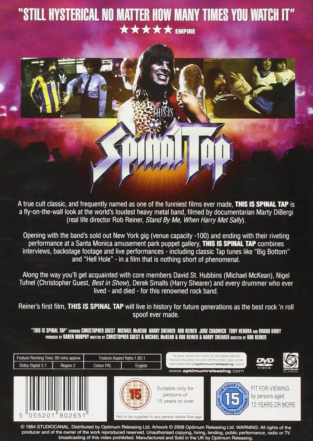 This Is Spinal Tap [Edizione: Regno Unito] [Reino Unido] [DVD]