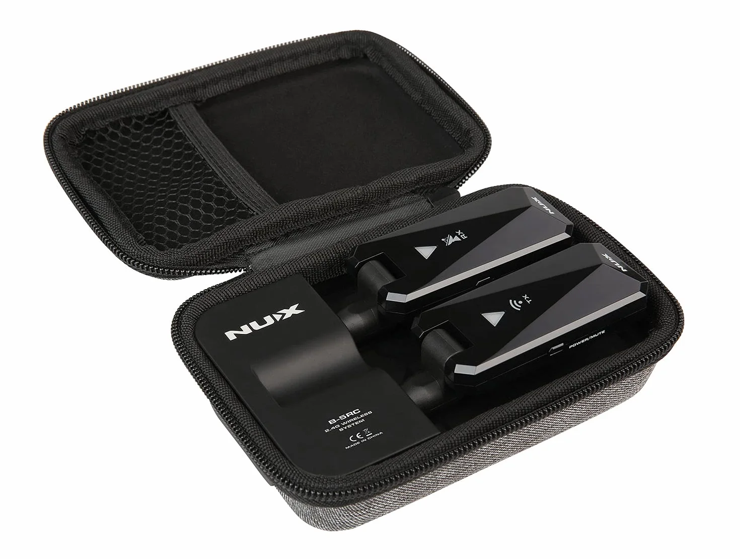 Nux B-5 RC - Sistema inalámbrico para guitarra y bajo, recargable, alta calidad, baja latencia