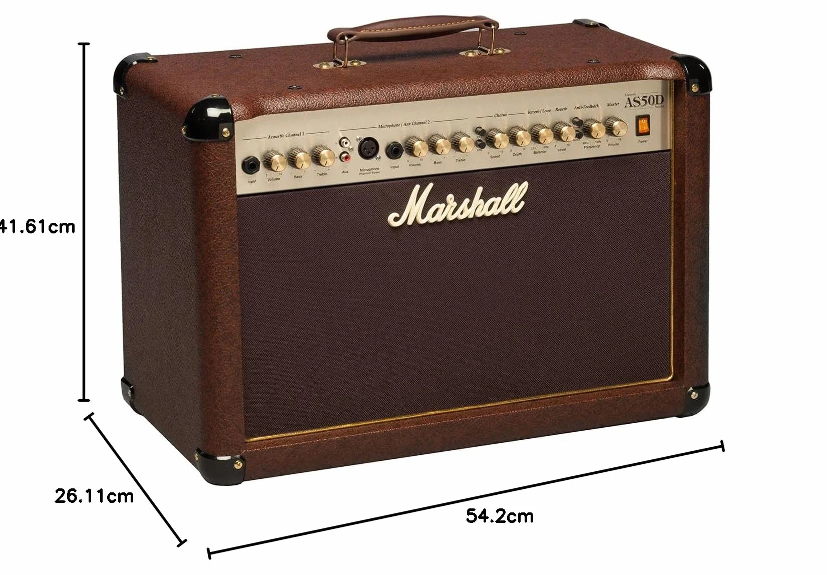 Marshall AS50D - Amplificador guitarra combo 50 w mma