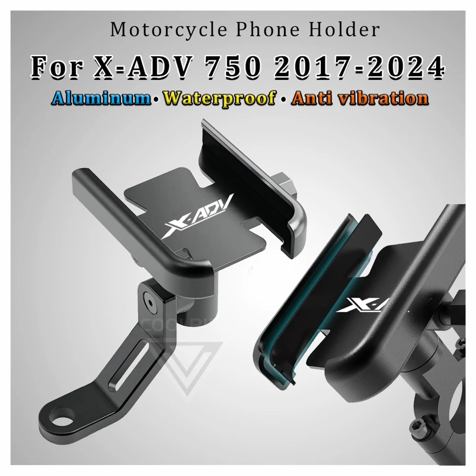 Soporte para teléfono de Motocicleta Aluminio para Honda X ADV 750 2017-2024