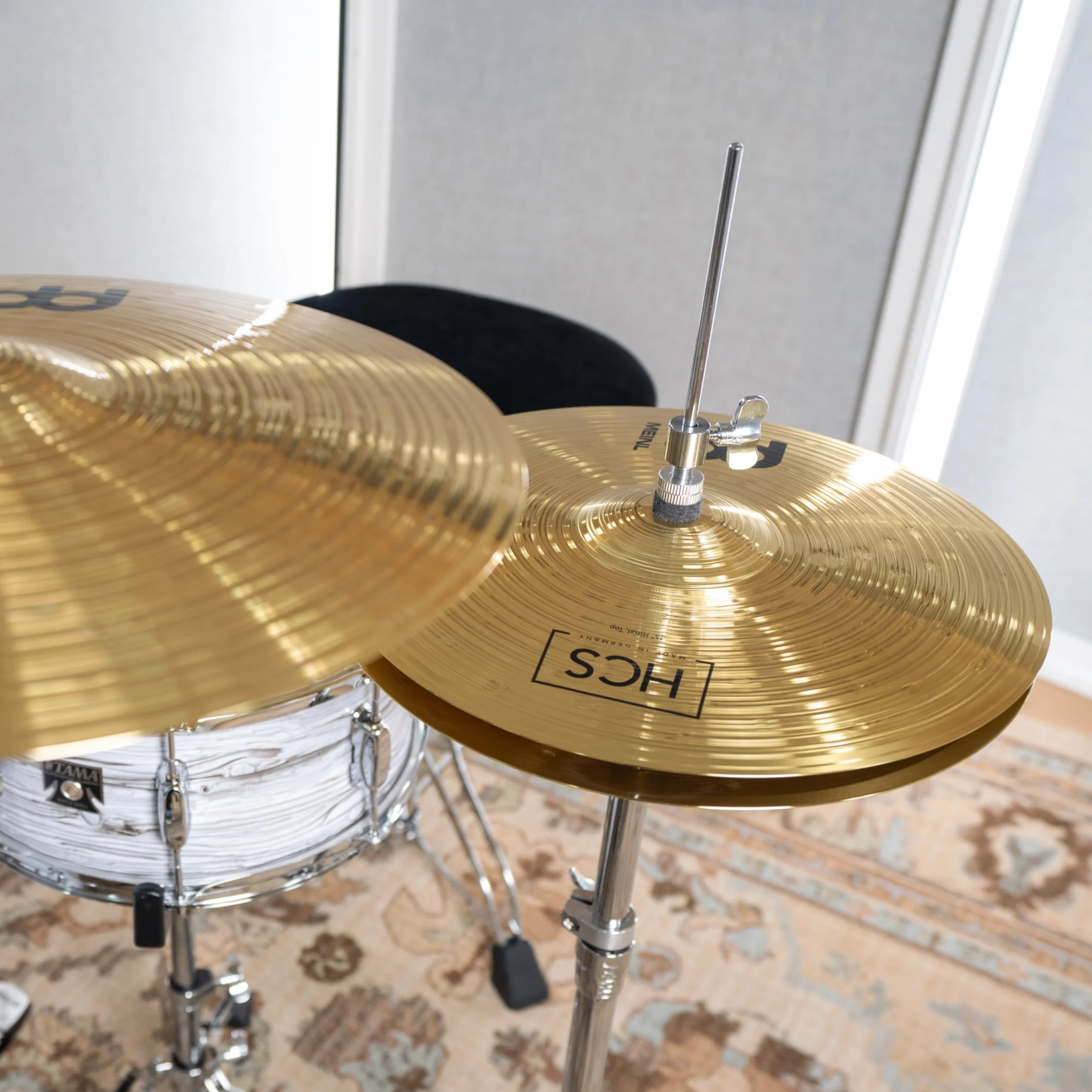 Meinl Cymbals HCS Complete Cymbal Set Pack - Juego de Platillos de Batería con 14 pulgadas Hihats, 16 Crash y 20 Ride – Latón, Acabado Tradicional (HCS141620)